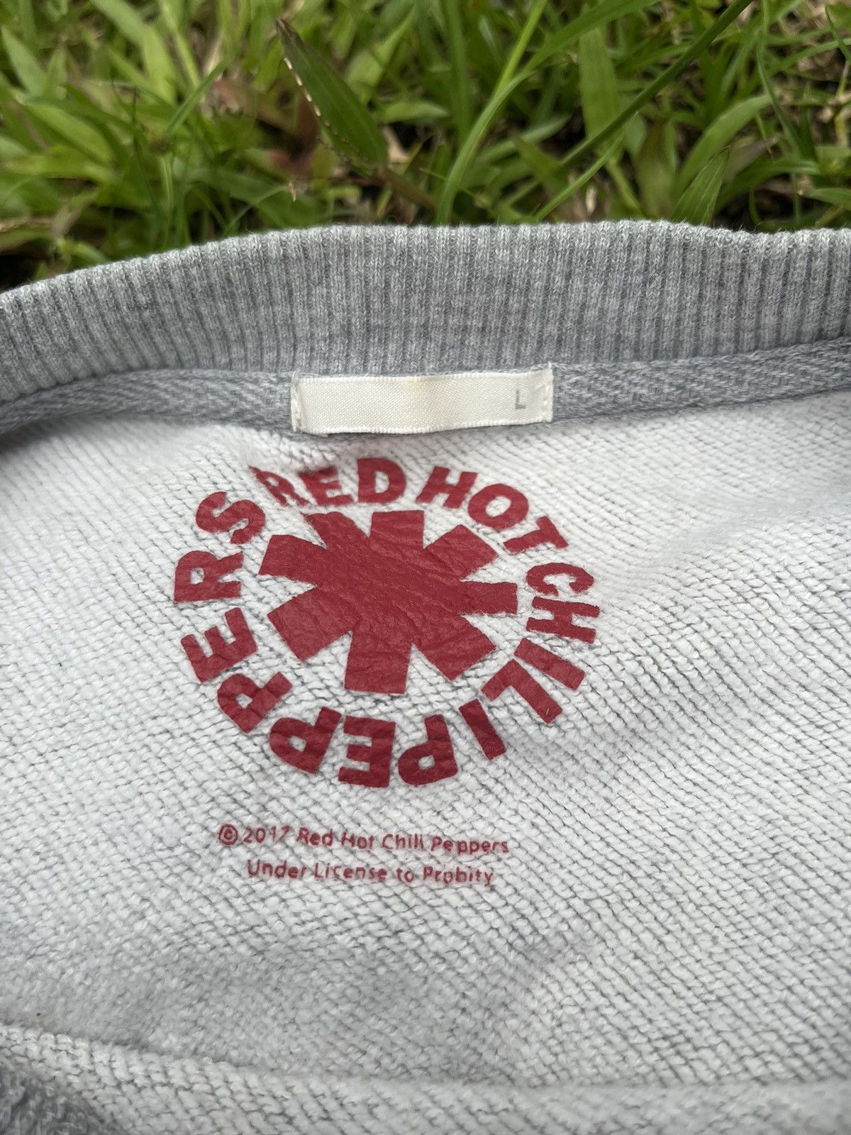 Band Tees Red Hot Chili Pappers Japanese Brand Sweatshirt by GU Size US L / EU 52-54 / 3 - 2 Thumbnail