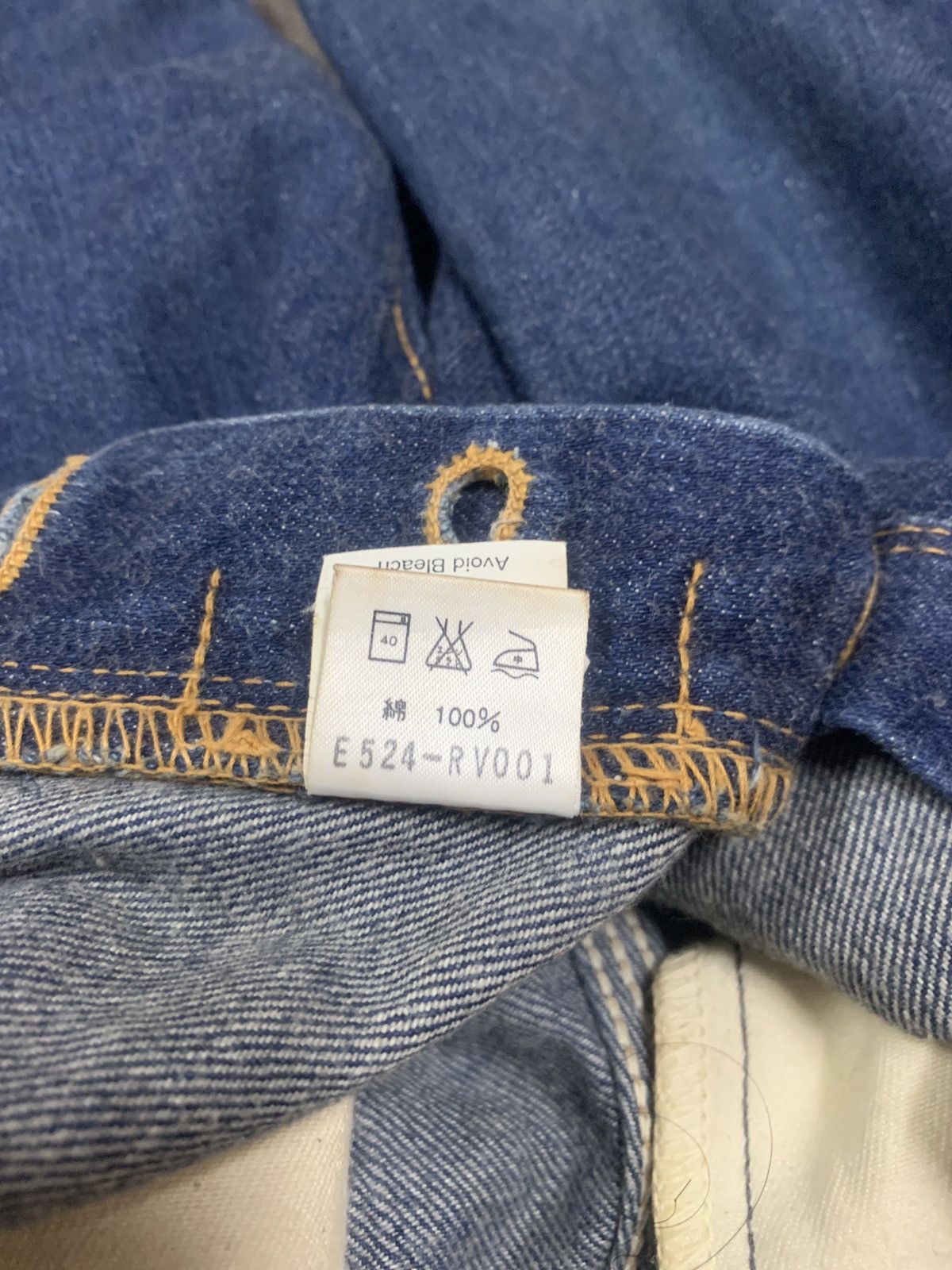 Lee Lee Cowboy 1101 Selvedge Buckleback Repro 30's Japan Jeans Size US 31 - 15 Thumbnail