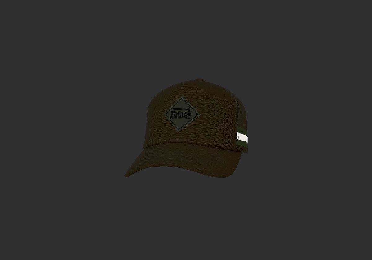 Palace Palace Hardware Trucker Khaki Hat Cap SnapBack One Size Size ONE SIZE - 5 Thumbnail
