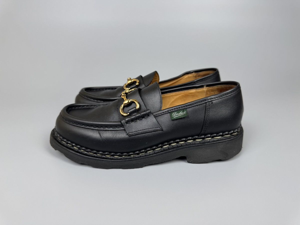 Paraboot Paraboot - Ladies Orsayti Griff Noire Black Loafers Size US 4.5 / IT 34.5 - 6 Thumbnail