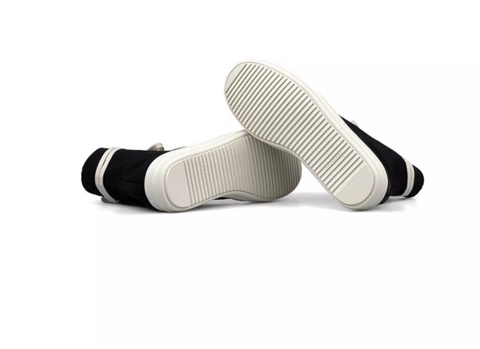Rick Owens Drkshdw Rick Owens DRKSHDW Men's Canvas High Top Sneakers Size US 10 / EU 43 - 4 Thumbnail