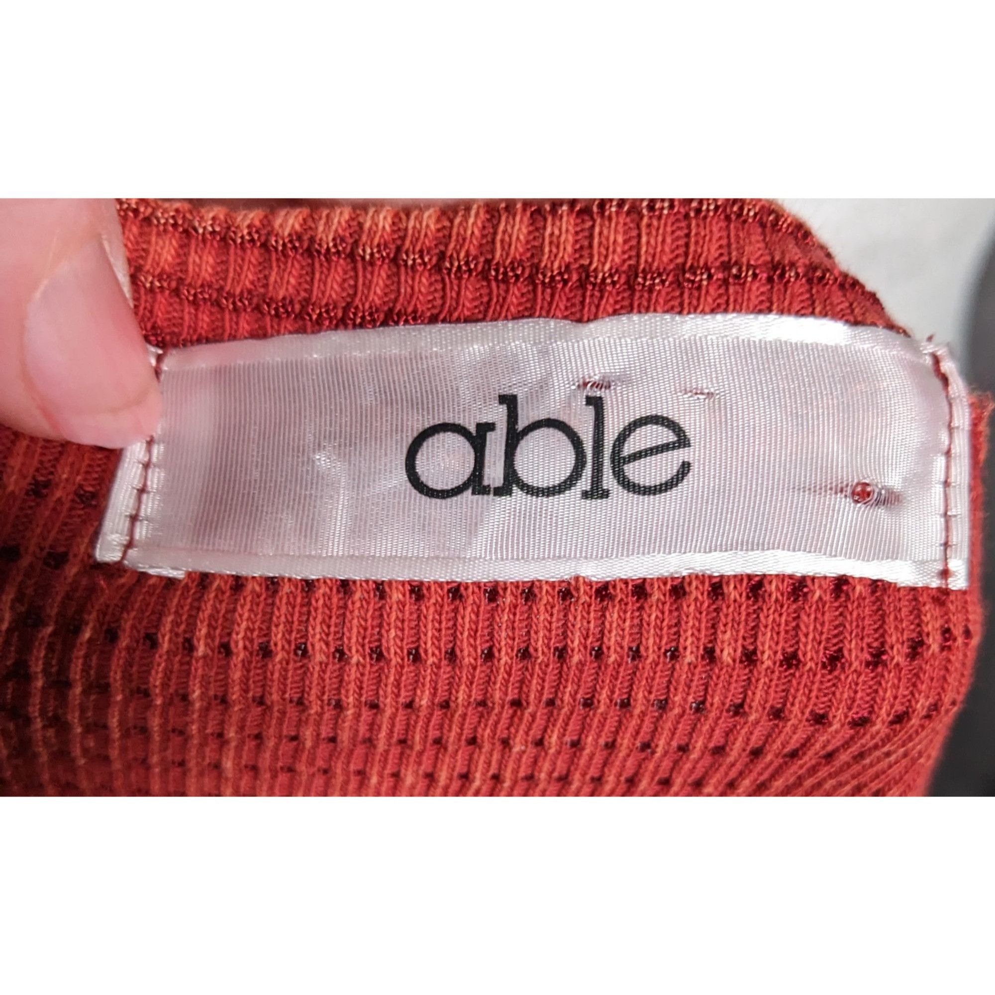 ABLE Able Bohemian Textured Knit Thermal Dress With Embroidered F Size L / US 10 / IT 46 - 4 Thumbnail