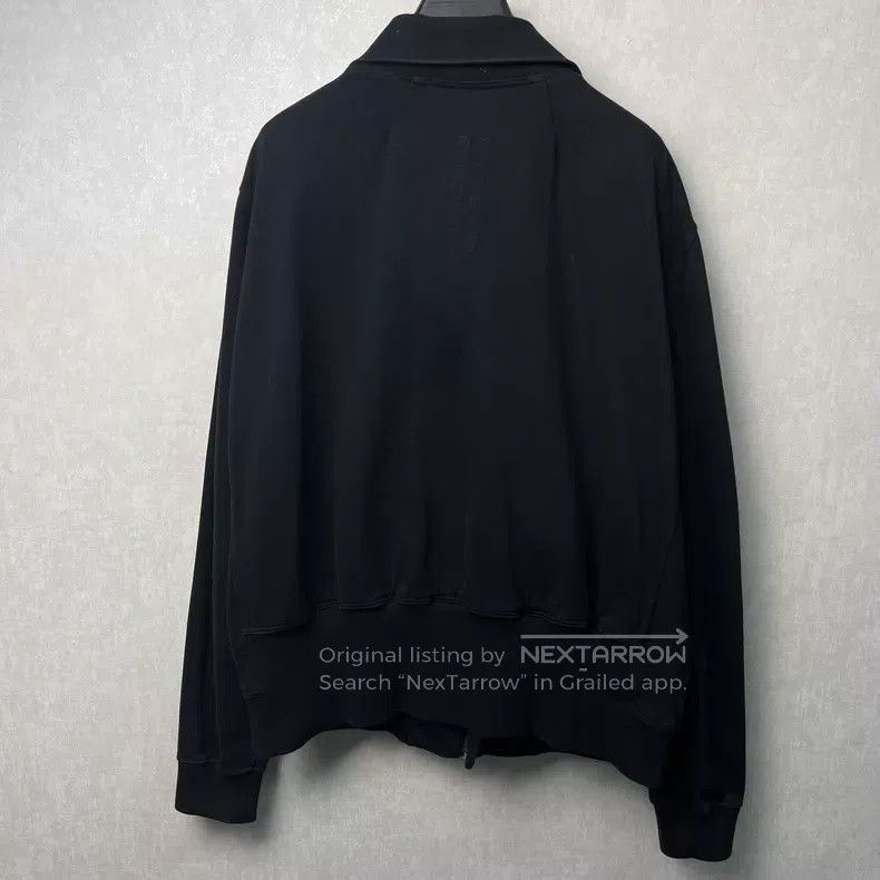 Rick Owens Rick Owens Black Zip-up Stand Collar Jacket Size US XXL / EU 58 / 5 - 2 Thumbnail