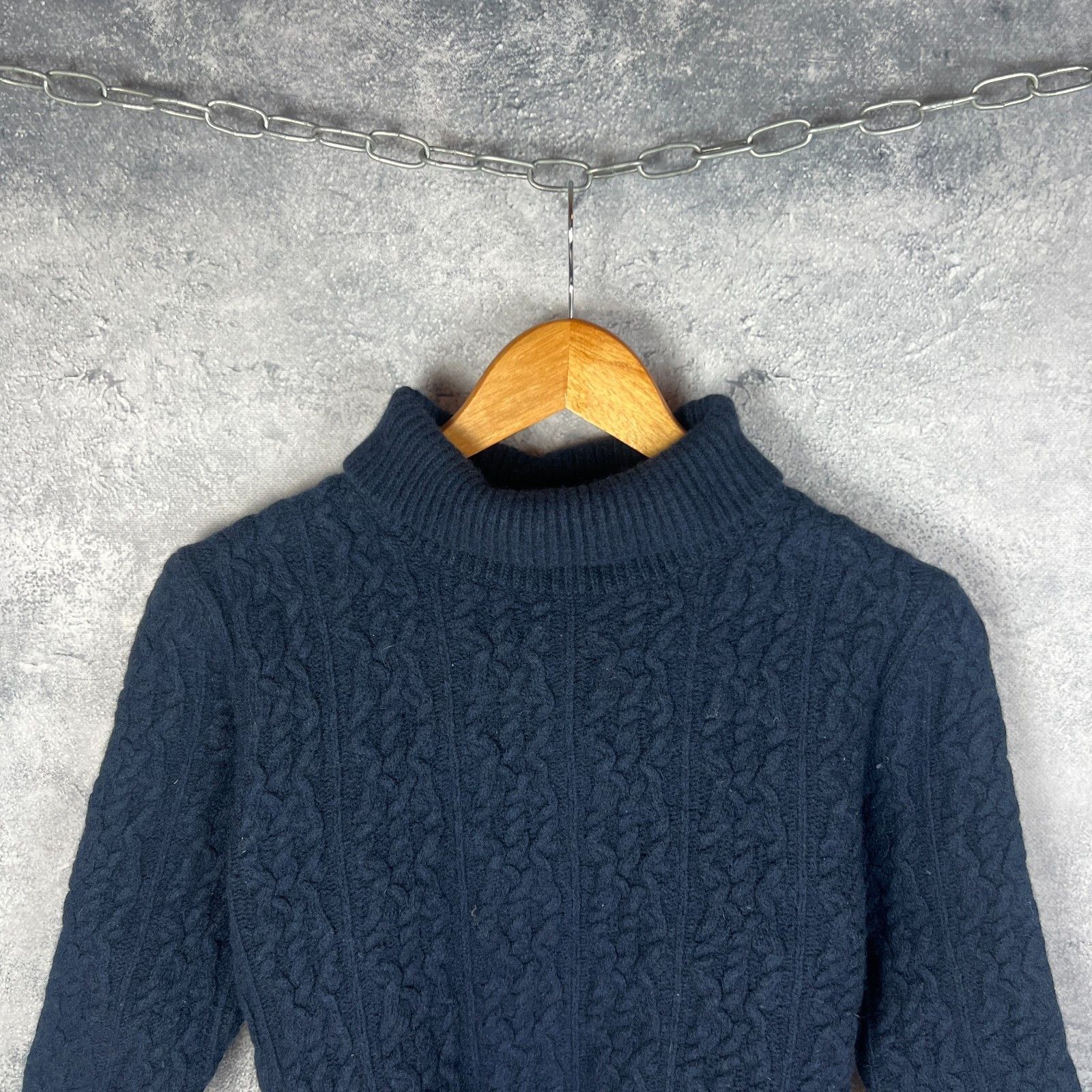 Barbour Barbour Women's Sweater Size 10 Blue Long Sleeve ` Size L / US 10 / IT 46 - 2 Thumbnail