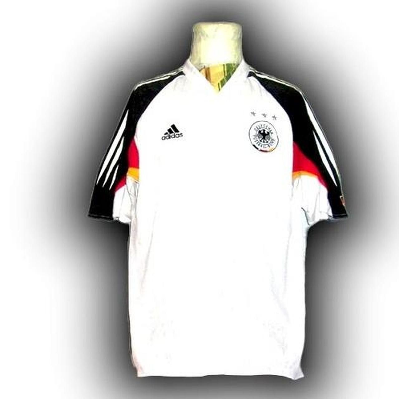 Adidas Germany 2004 2005 Home Shirt Jersey Size US XL / EU 56 / 4 - 1 Thumbnail