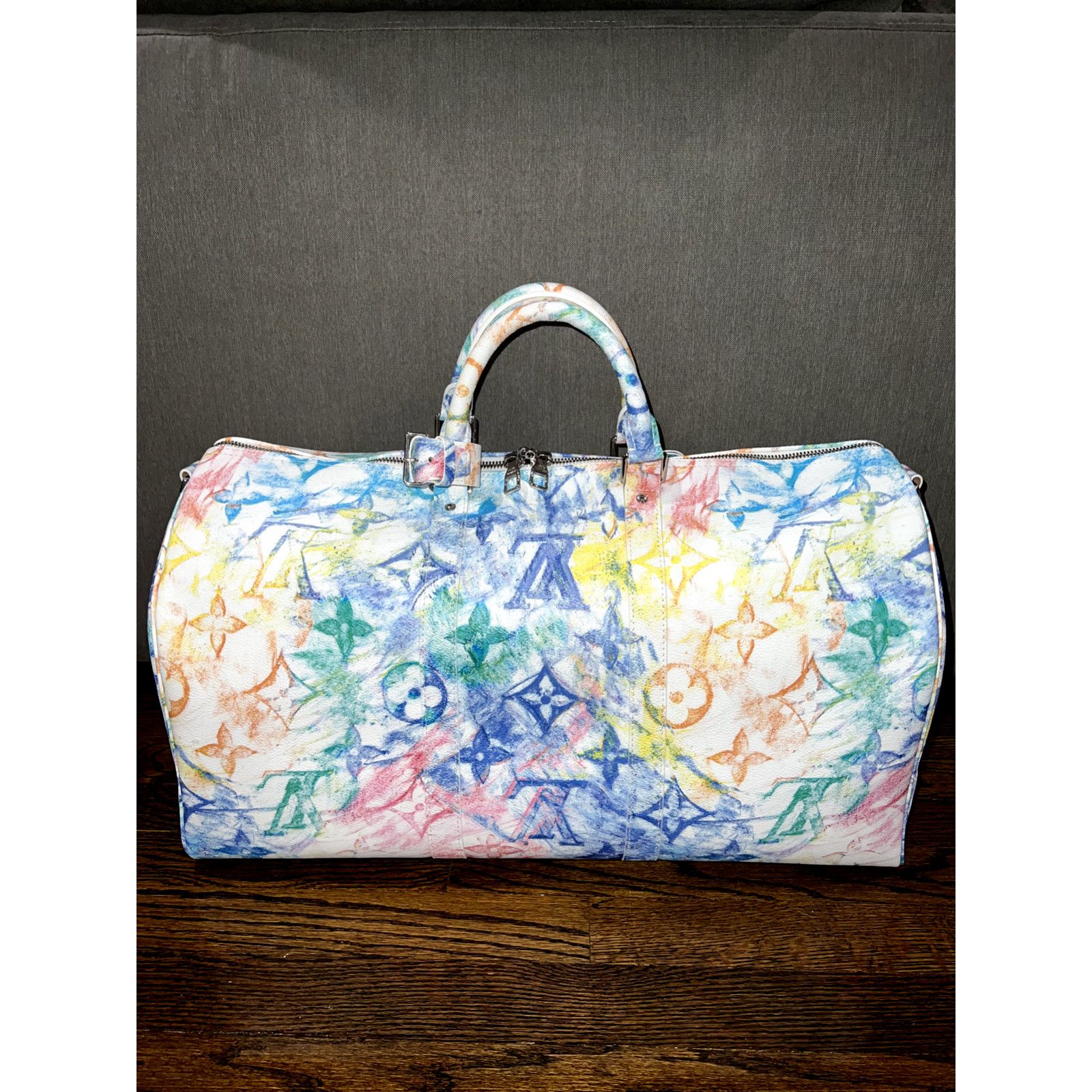 Louis Vuitton Louis Vuitton Keepall Bandouliere Weekend Travel Bag Size ONE SIZE - 7 Thumbnail