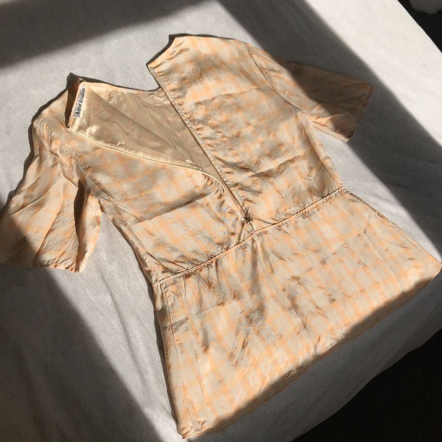 Acne Studios Ruched Peplum Top Size M / US 6-8 / IT 42-44 - 13 Thumbnail