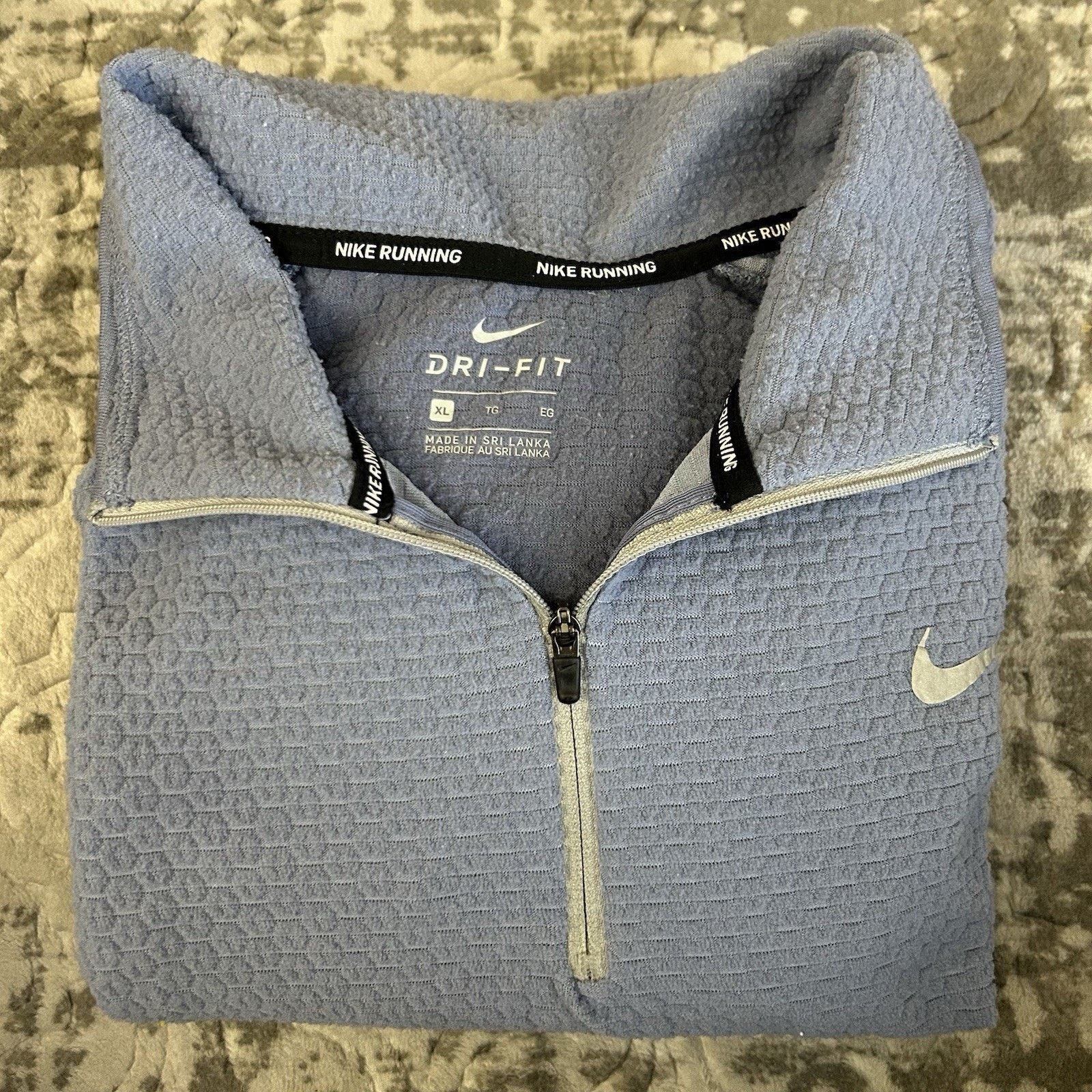 Nike Nike Sphere Women's 1/2-Zip Running Top. - Blue Size XL Size XL / US 12-14 / IT 48-50 - 13 Thumbnail