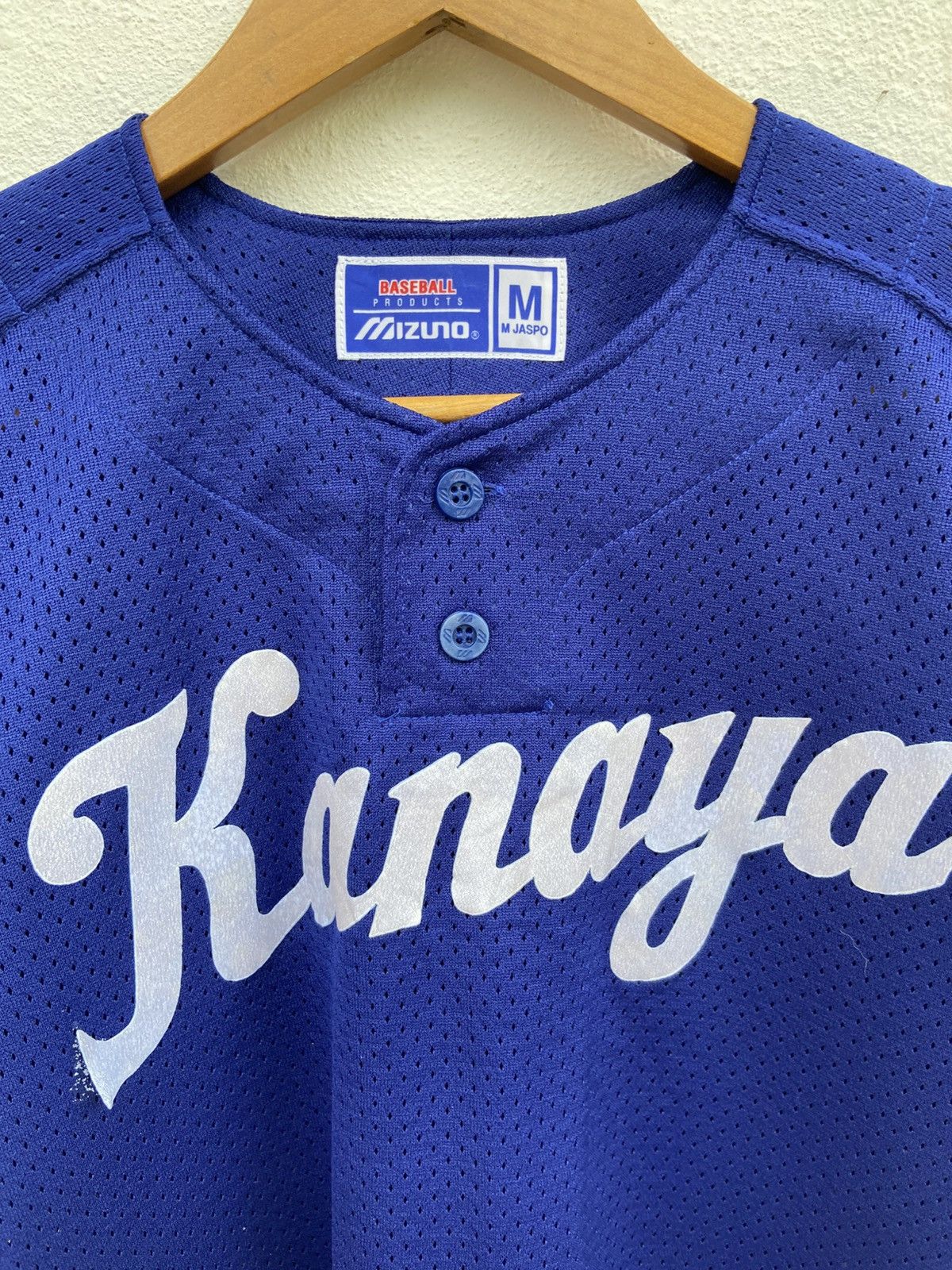 MLB Vintage Baseball shirt Mizuno Baseball Japan Size US M / EU 48-50 / 2 - 5 Thumbnail
