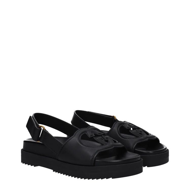 Gucci ob1o1e1124 Leather Sandals in Black Size US 10 / IT 40 - 2 Thumbnail