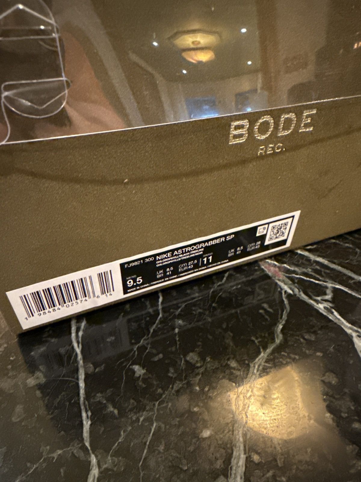 Bode × Nike Bode Green Astrograbbers Size US 9.5 / EU 42-43 - 4 Thumbnail