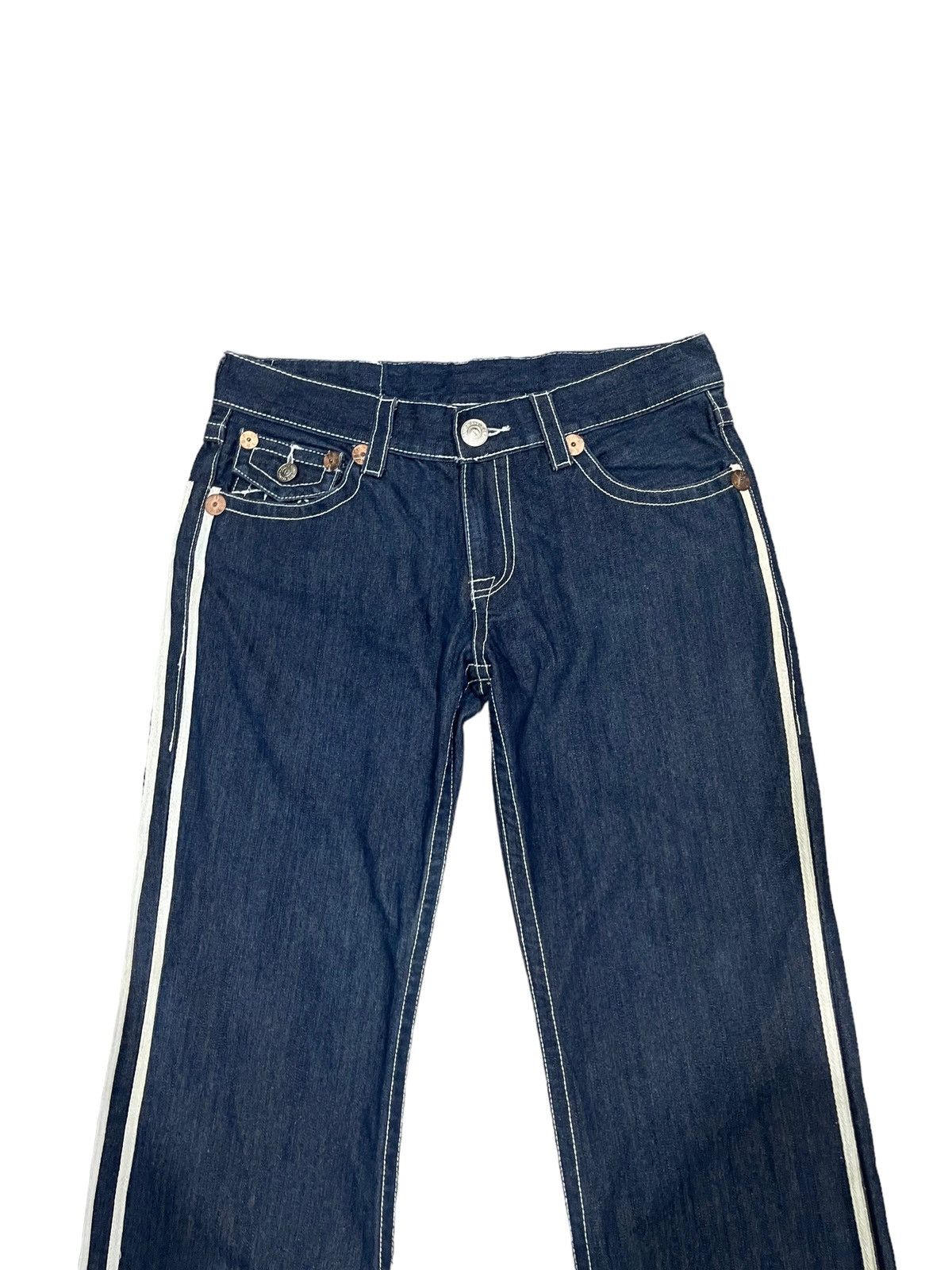 Other Vintage True Religion Billy Super T Denim Jeans Size US 35 - 9 Thumbnail