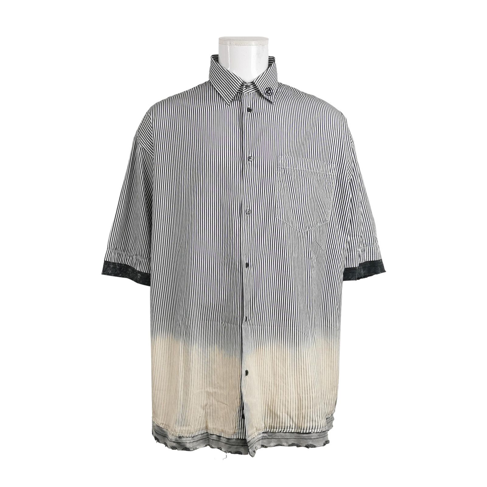 Diesel Diesel Striped Button Up Shirt Size 52 Size US L / EU 52-54 / 3 - 1 Thumbnail