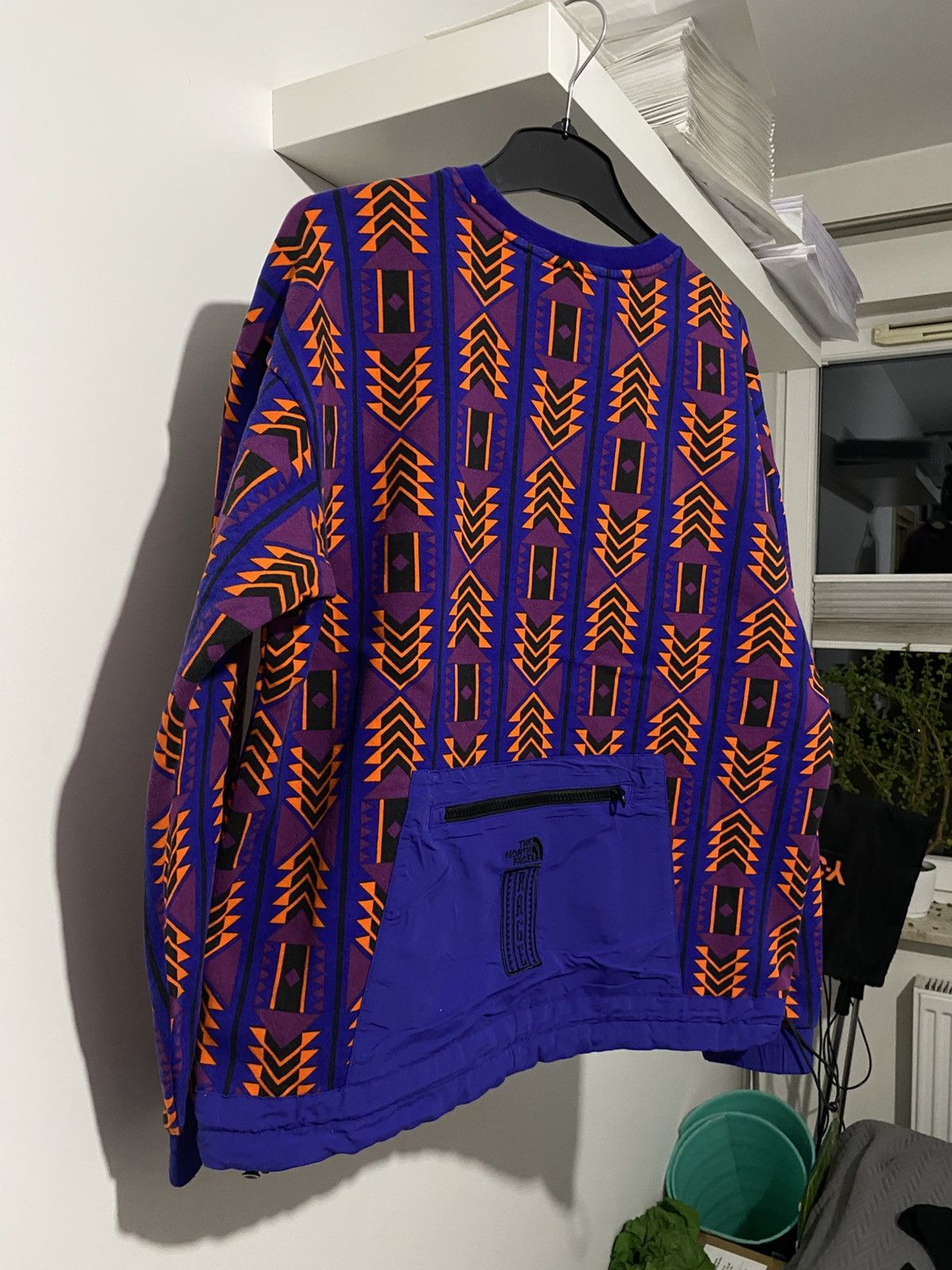 The North Face TNF x Rage 92’ Fleece Crewneck Aztec The North Face Rare Size US M / EU 48-50 / 2 - 7 Thumbnail