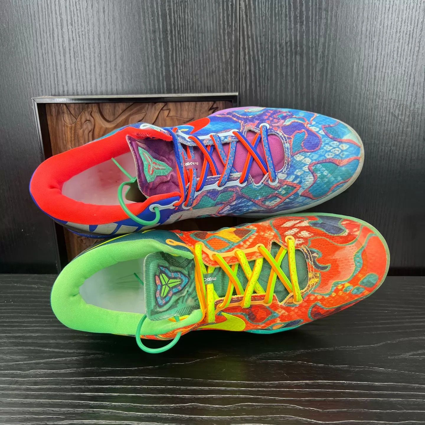 Nike zk8 low asymmetric bicolor orange-blue size 43 good condition Size US 9.5 / EU 42-43 - 5 Thumbnail