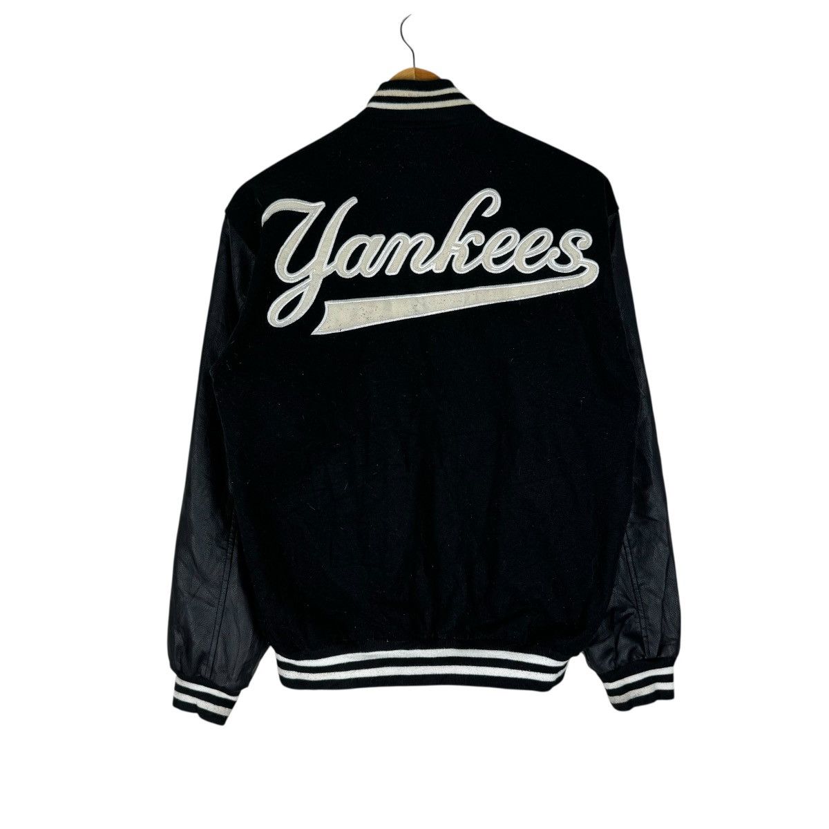 New York Yankees 🌟NEW YORK YANKEES MLB VARSITY PU LEATHER JACKET Size US M / EU 48-50 / 2 - 5 Thumbnail