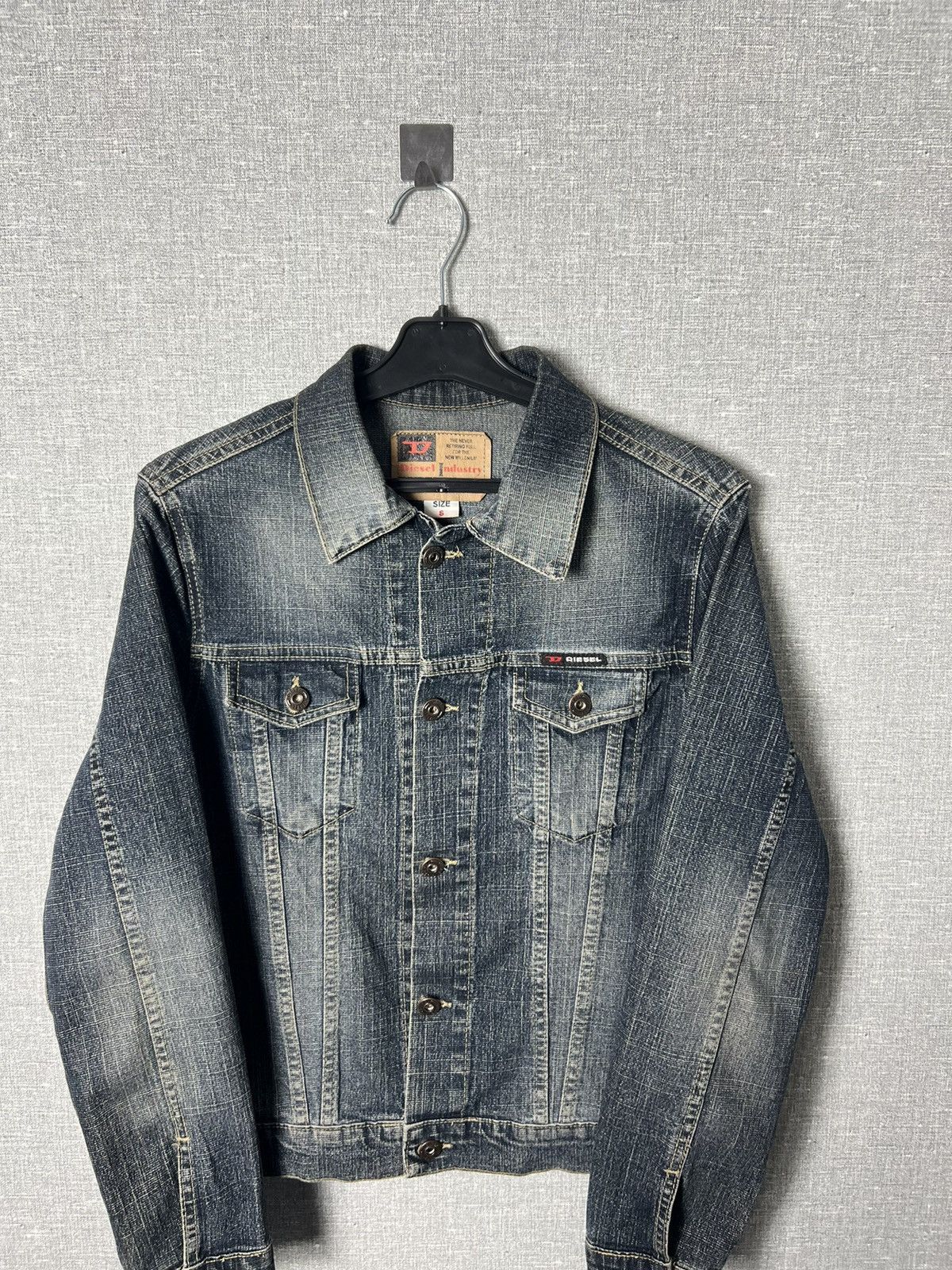 Diesel Rare Vintage Diesel Denim Jacket Women’s Size S Jean Jacket Size S / US 4 / IT 40 - 2 Thumbnail