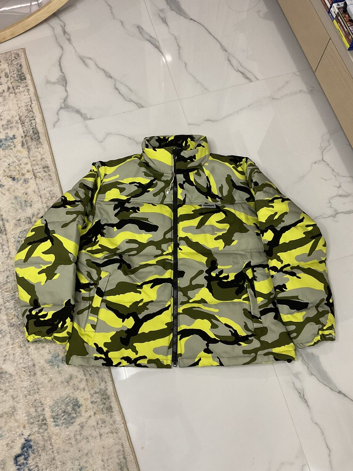 Vetements VETEMENTS Multicolor Camo Down Jacket Size US S / EU 44-46 / 1 - 6 Thumbnail