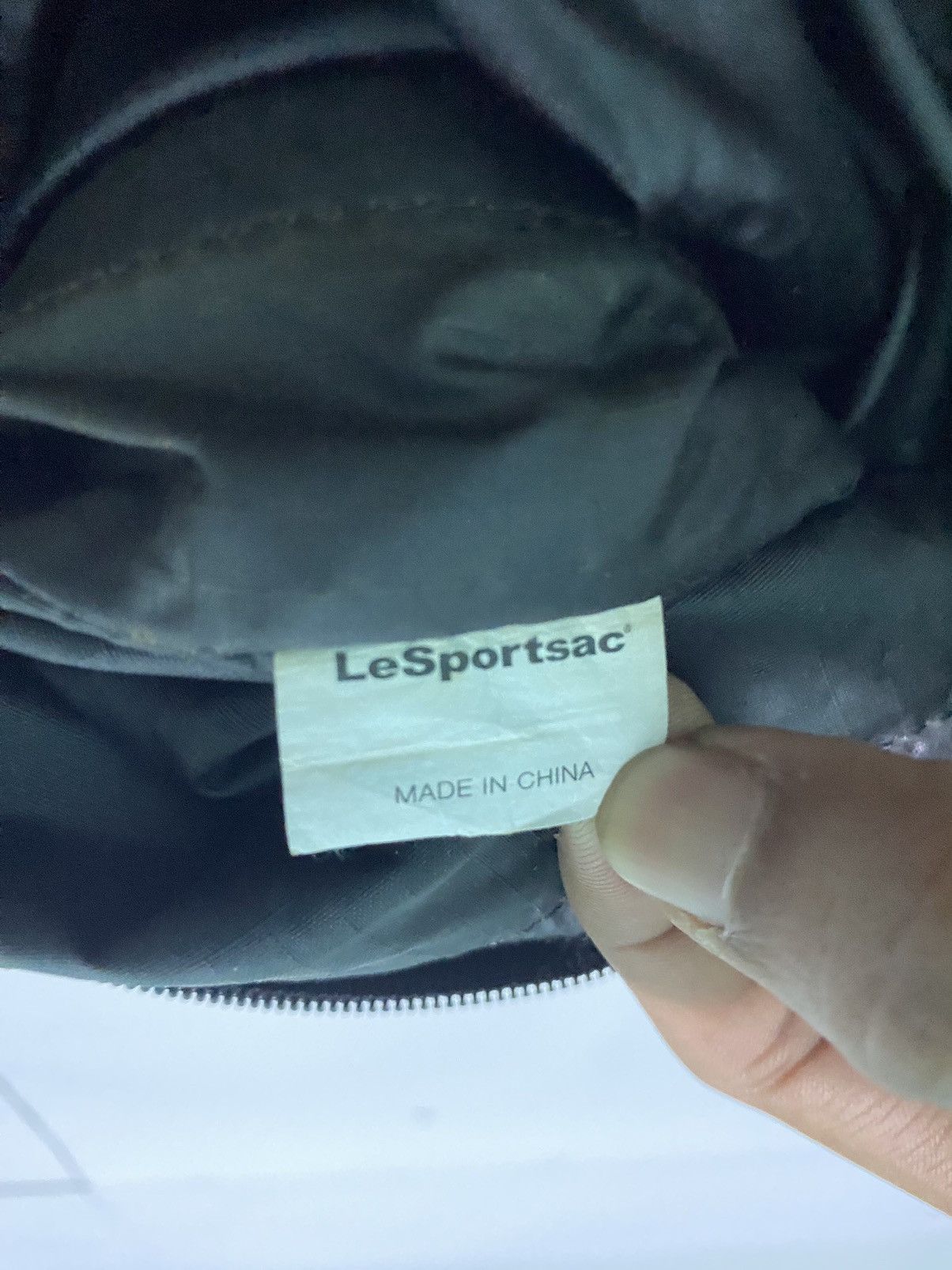 LeSportsac × Vintage Vintage Lesportsac Deluxe Shoulder Satchel Black Bag Size ONE SIZE - 16 Thumbnail