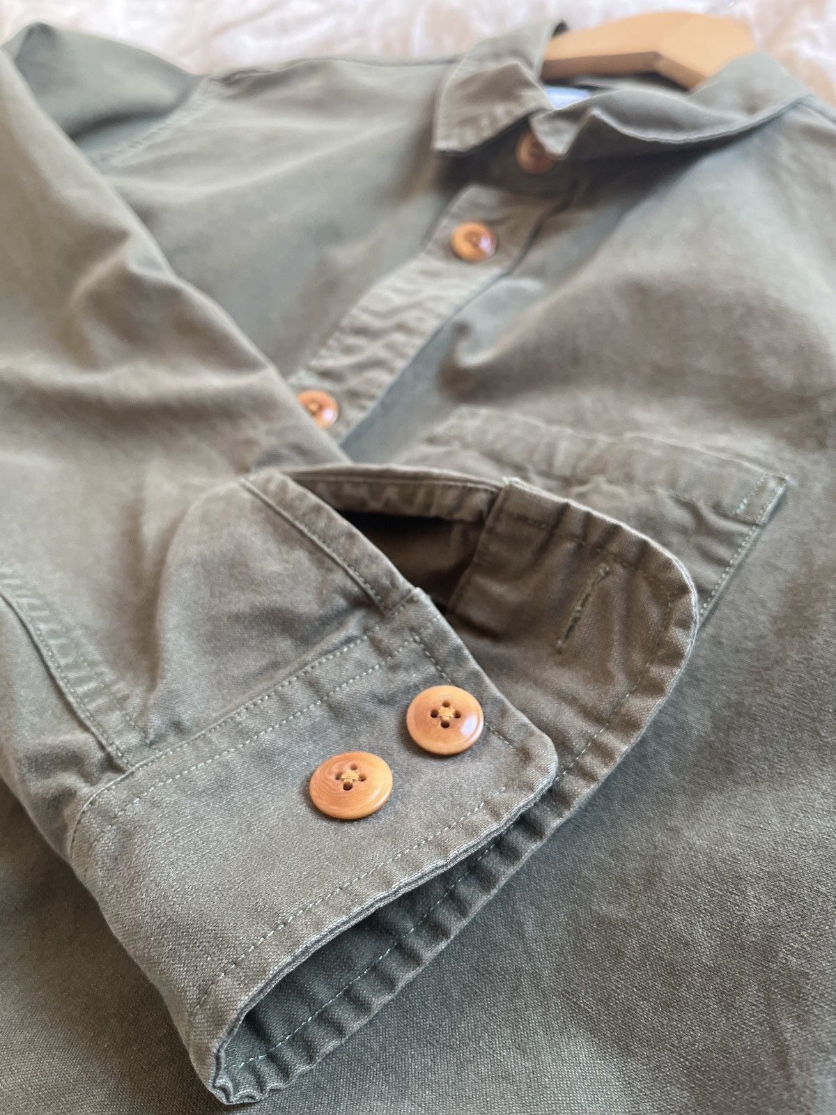 Corridor Corridor Olive Heavy Canvas overshirt (XS) Size US XS / EU 42 / 0 - 3 Thumbnail