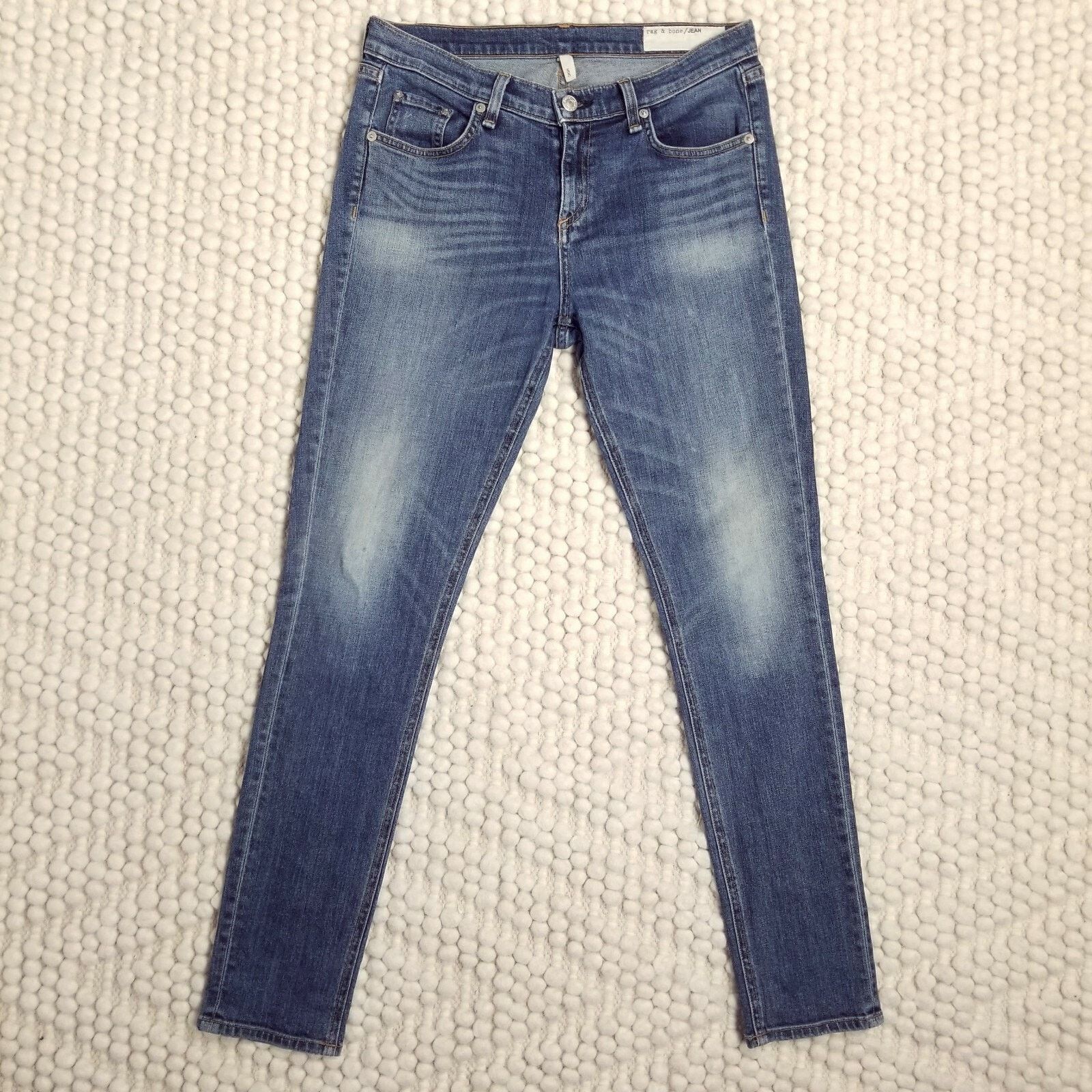 Rag & Bone Rag & Bone DASH Relaxed Skinny Jeans 26 Size 26" / US 2 / IT 38 - 2 Thumbnail