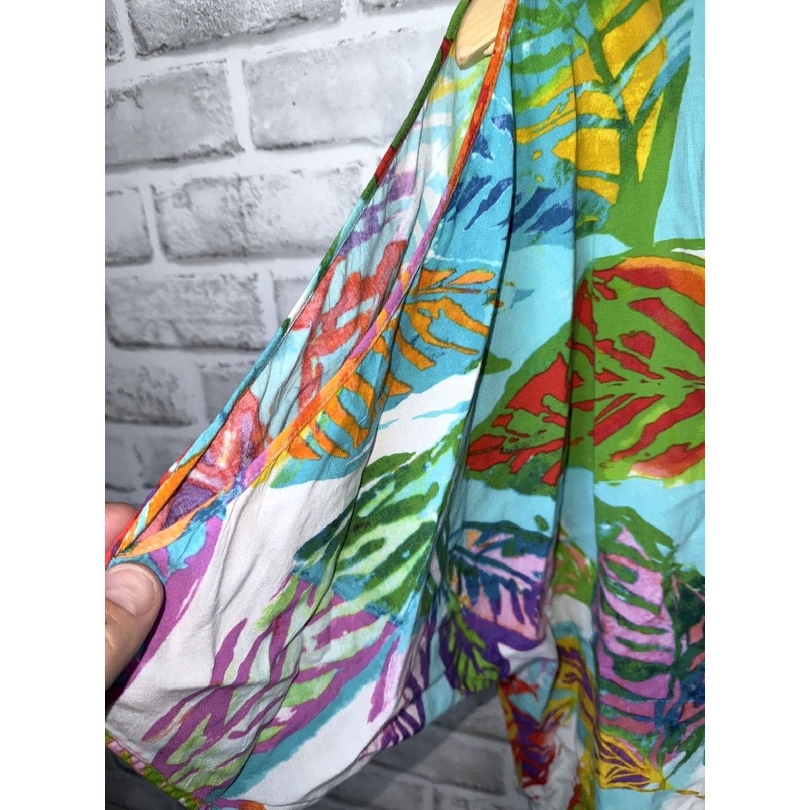 Jams World Jams World Shirt Womens XS Multi Color Pullover Blouse HACIENDA SIZE RAYON Size XS / US 0-2 / IT 36-38 - 4 Thumbnail