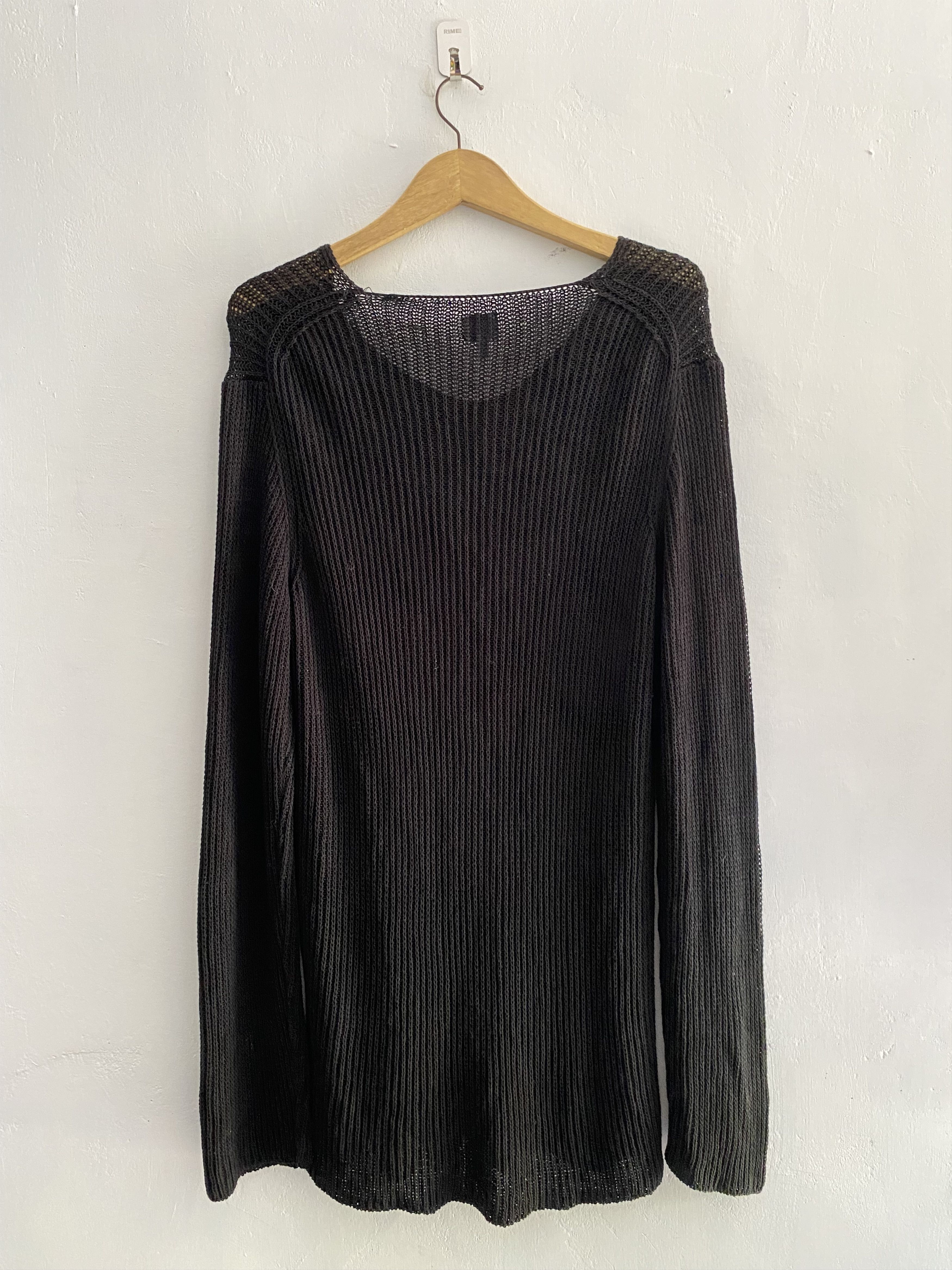 If Six Was Nine × Japanese Brand × Le Grande Bleu (L.G.B.) Vintage armani collezioni fishnet Size US L / EU 52-54 / 3 - 2 Thumbnail