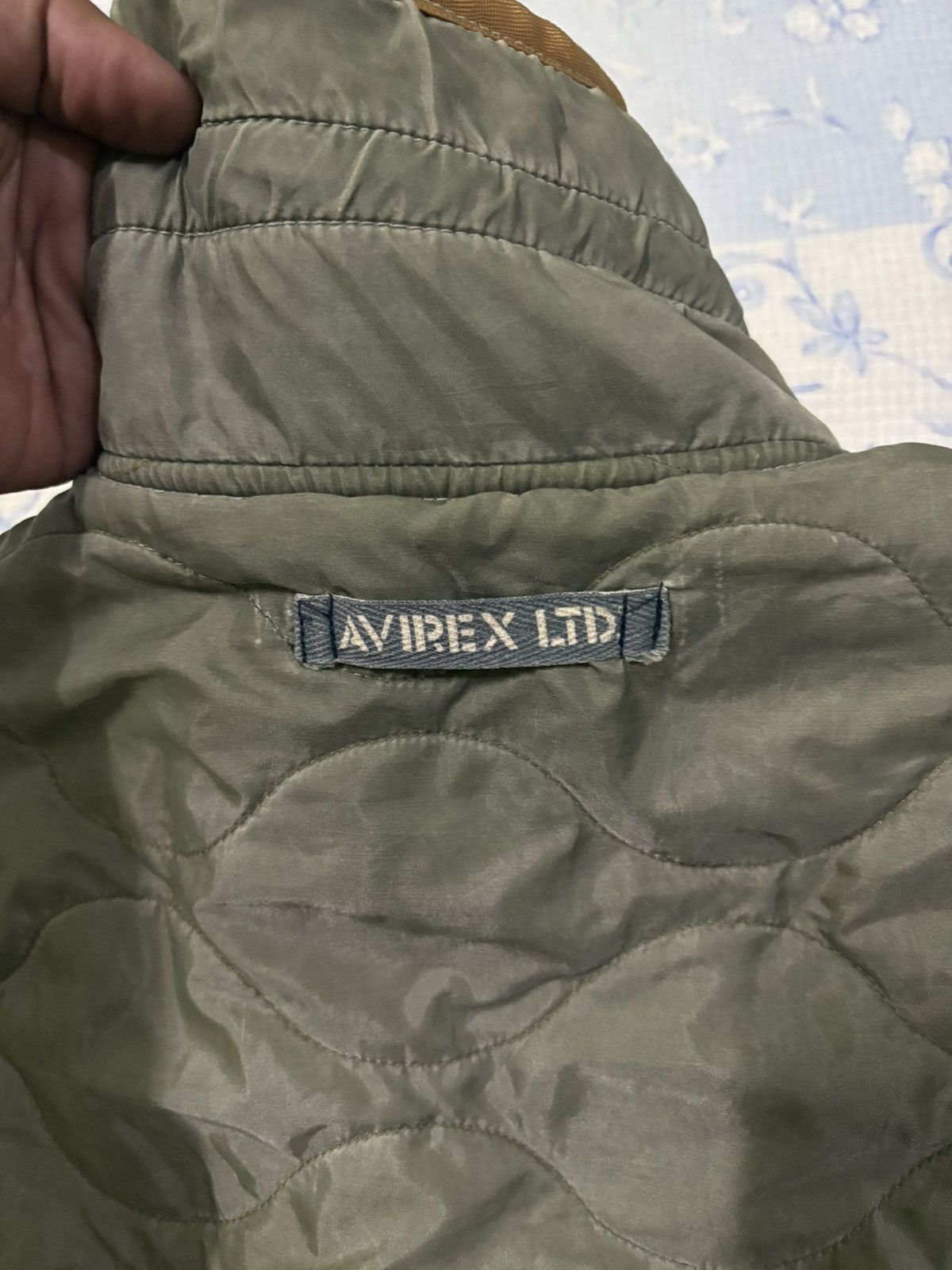 Avirex Avirex Quilted Sherpa Jacket Size US M / EU 48-50 / 2 - 16 Thumbnail