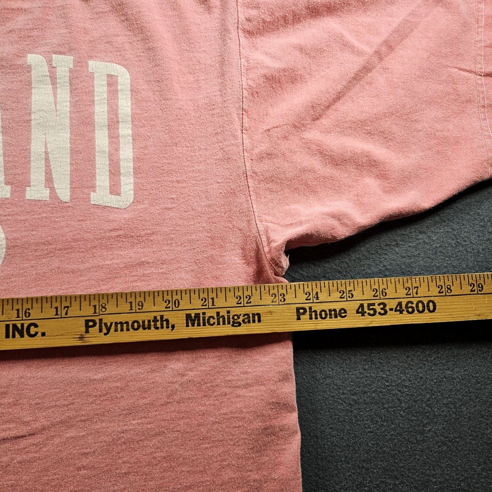Pinko VINTAGE Galt Sand Shirt Mens L Pink T-Shirt Athletic Dept USA Made 90s Crew Neck Short Sleeve Graphic Print Cotton Size US L / EU 52-54 / 3 - 5 Thumbnail
