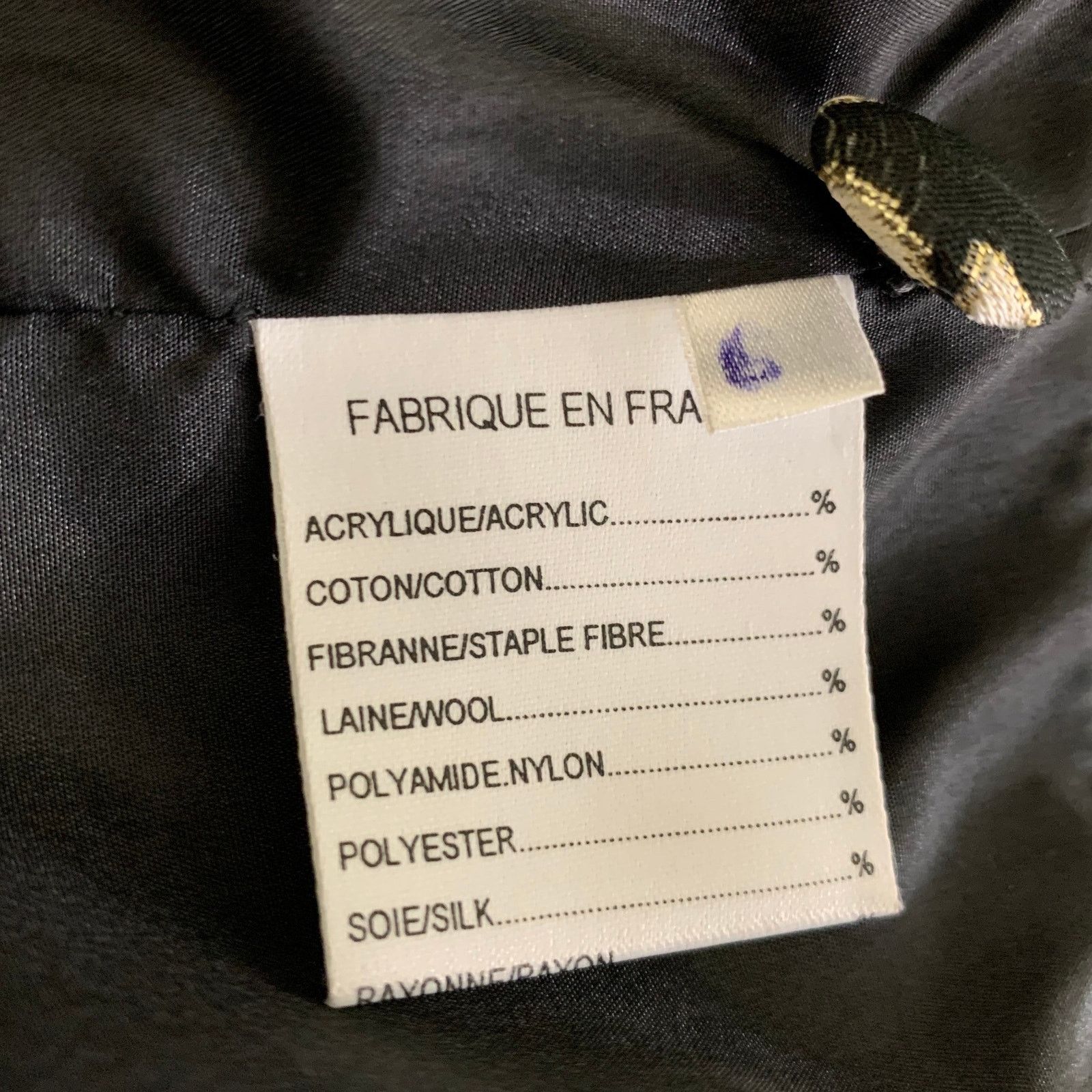 Other L'ESCALIER D'ARGENT Size 46 Gold Black Damask Jacquard Vest Size 46R - 6 Thumbnail