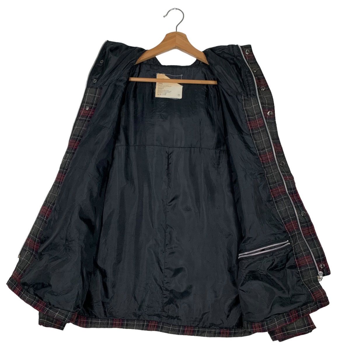 Japanese Brand PIRATES Tartan Checked Plaid Hoodie Jacket #0074-C5 Size US M / EU 48-50 / 2 - 12 Thumbnail