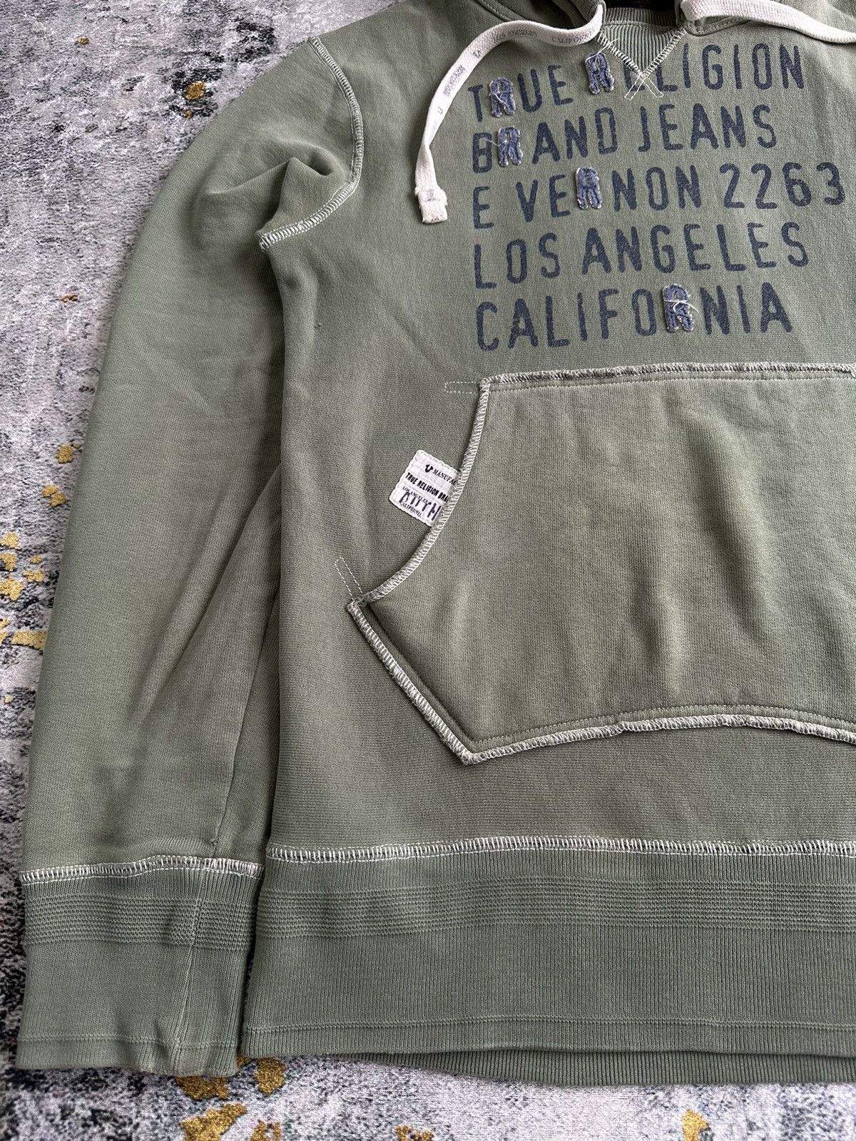 If Six Was Nine EXTREMELY RARE TRUE RELIGION WORLD TOUR FUR HOODIE Size US M / EU 48-50 / 2 - 3 Thumbnail