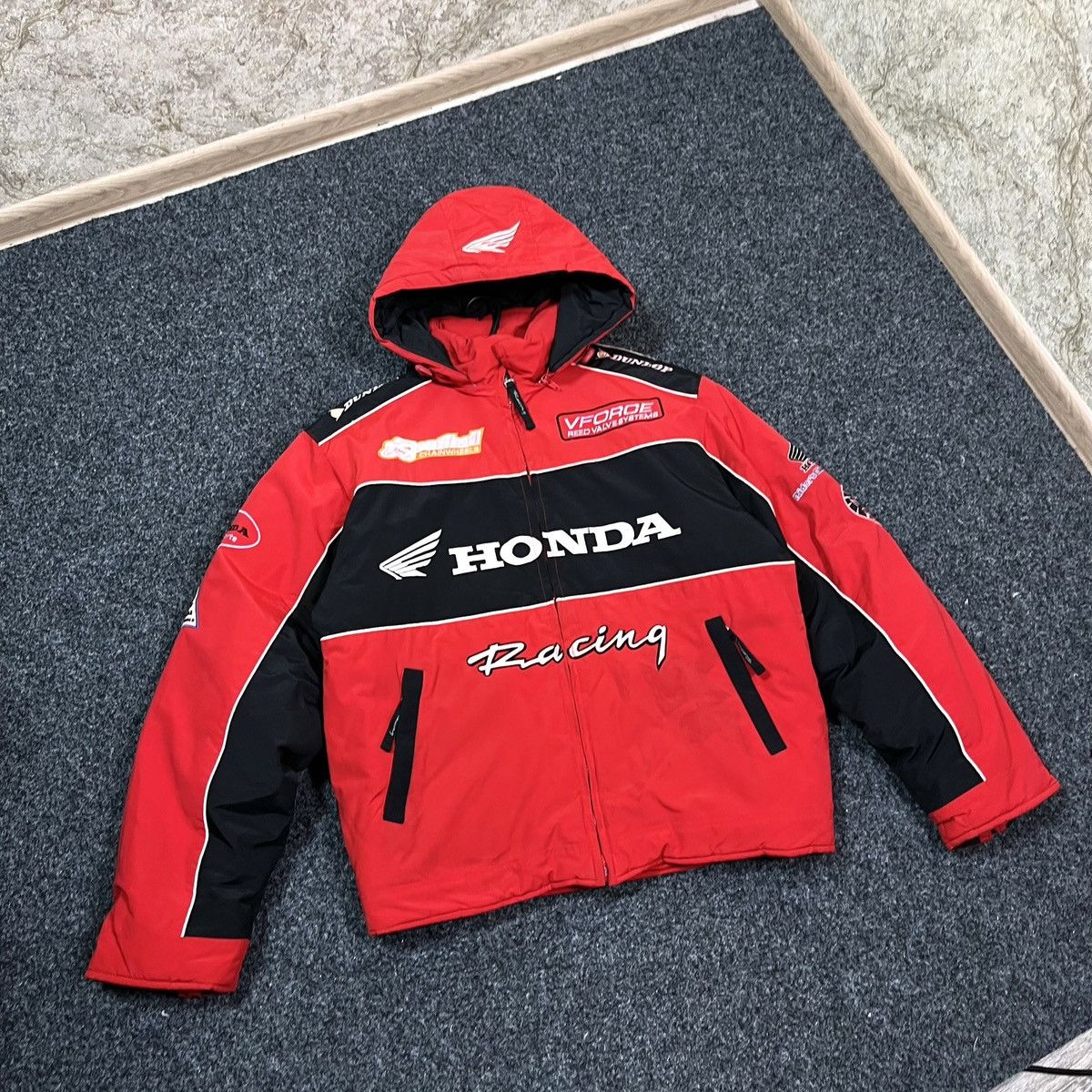 Honda Honda Racing Jacket Vintage Size US XL / EU 56 / 4 - 1 Thumbnail