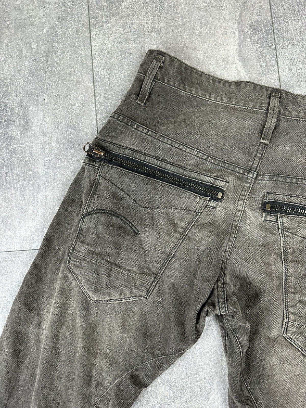 G-Star G Star Raw Japanese Fade Denim Jeans Pants Y2K Size US 30 / EU 46 - 10 Thumbnail