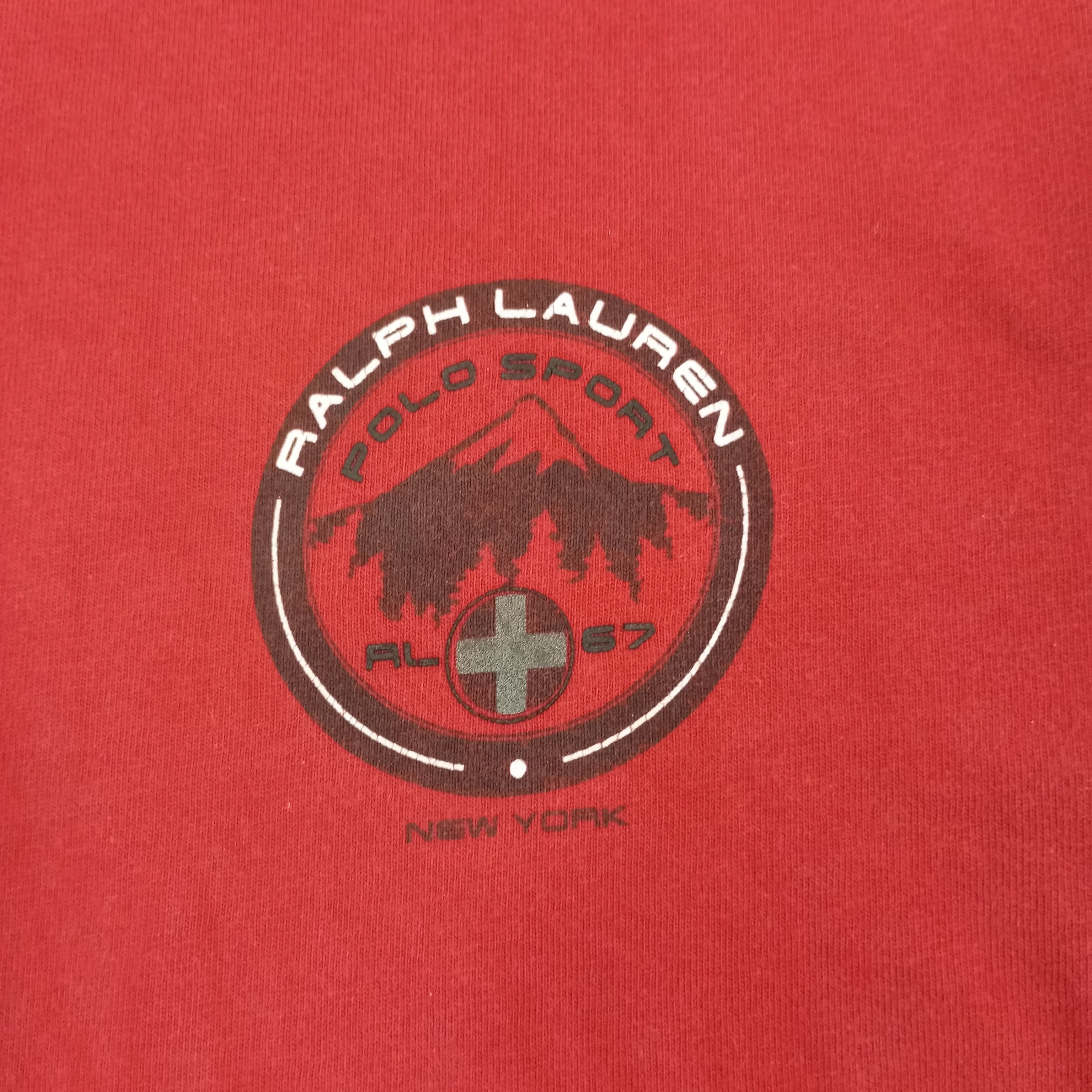 Polo Ralph Lauren × Vintage Polo Sport Ralph Lauren Long Sleeve Tshirt Size US L / EU 52-54 / 3 - 2 Thumbnail