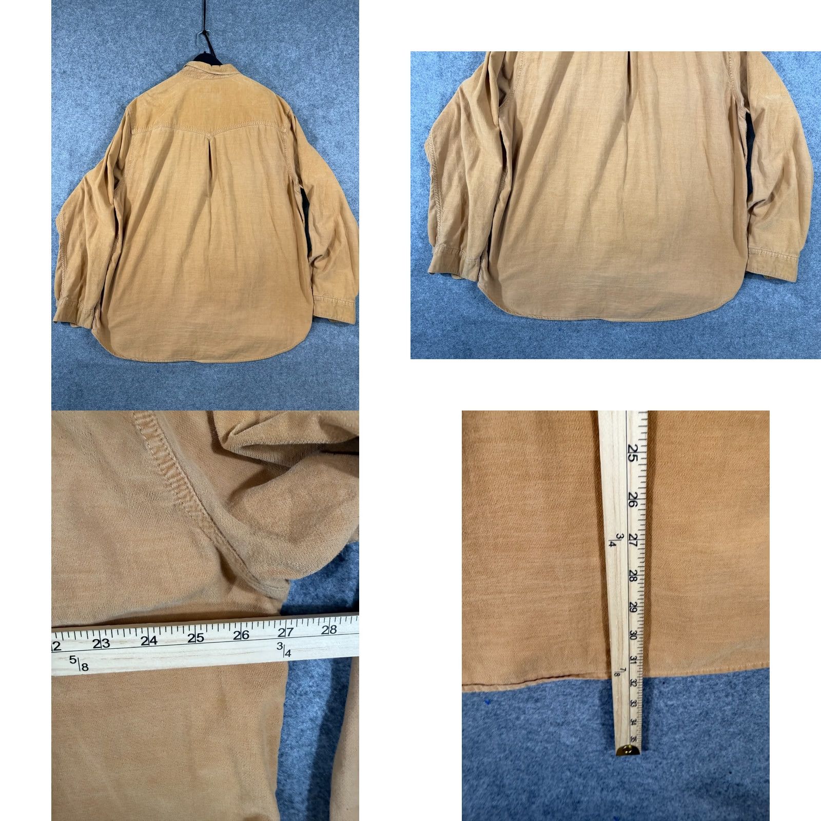 The Territory Ahead Territory Ahead Western Shirt Mens XL Tan Pearl Snap Pocket Long Sleeve Rodeo Size US XL / EU 56 / 4 - 8 Thumbnail