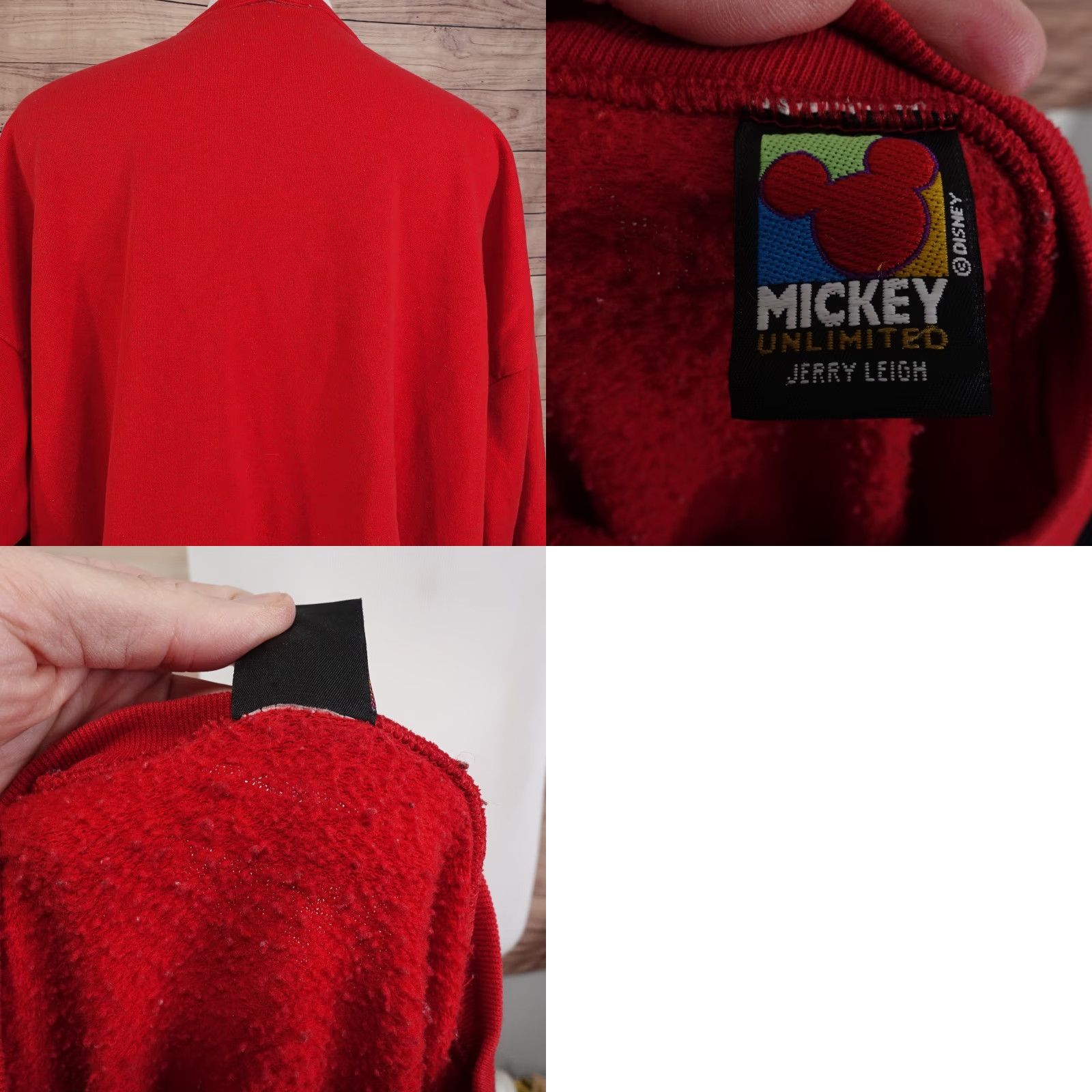Mickey Unlimited VINTAGE Mickey Unlimited Sweatshirt Crew Neck 90s Red 2XL Unisex Adults Graphic Print Cotton Blend Mens Womens Boys Girls Size US XXL / EU 58 / 5 - 8 Thumbnail