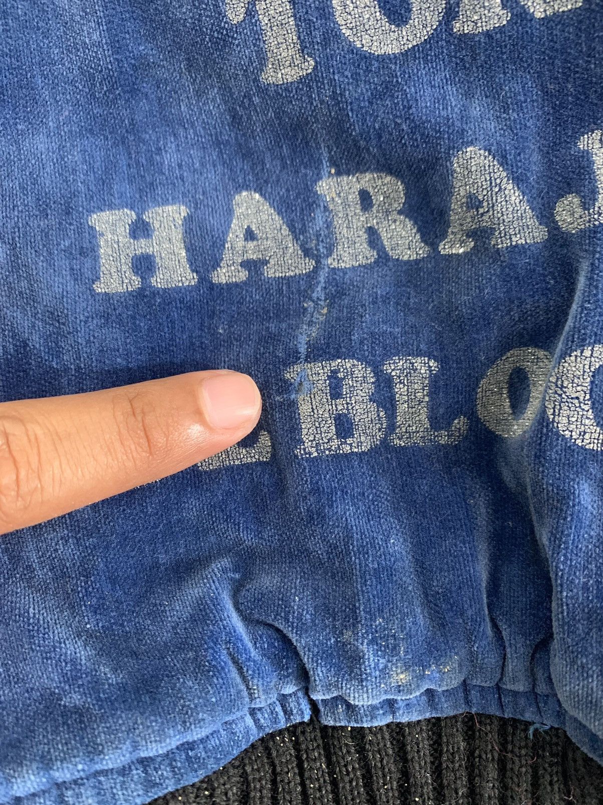 Japanese Brand × Velvet Wild Dancer Tokyo Harajuku Cool Blood Bros Velvet Like Jckt Size US L / EU 52-54 / 3 - 11 Thumbnail