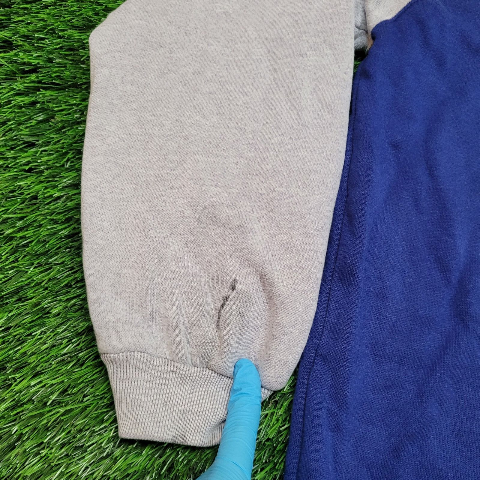 McGregor VTG McGregor Colorblock Raglan Zip Hoodie L Thermal Lined Size US L / EU 52-54 / 3 - 6 Thumbnail