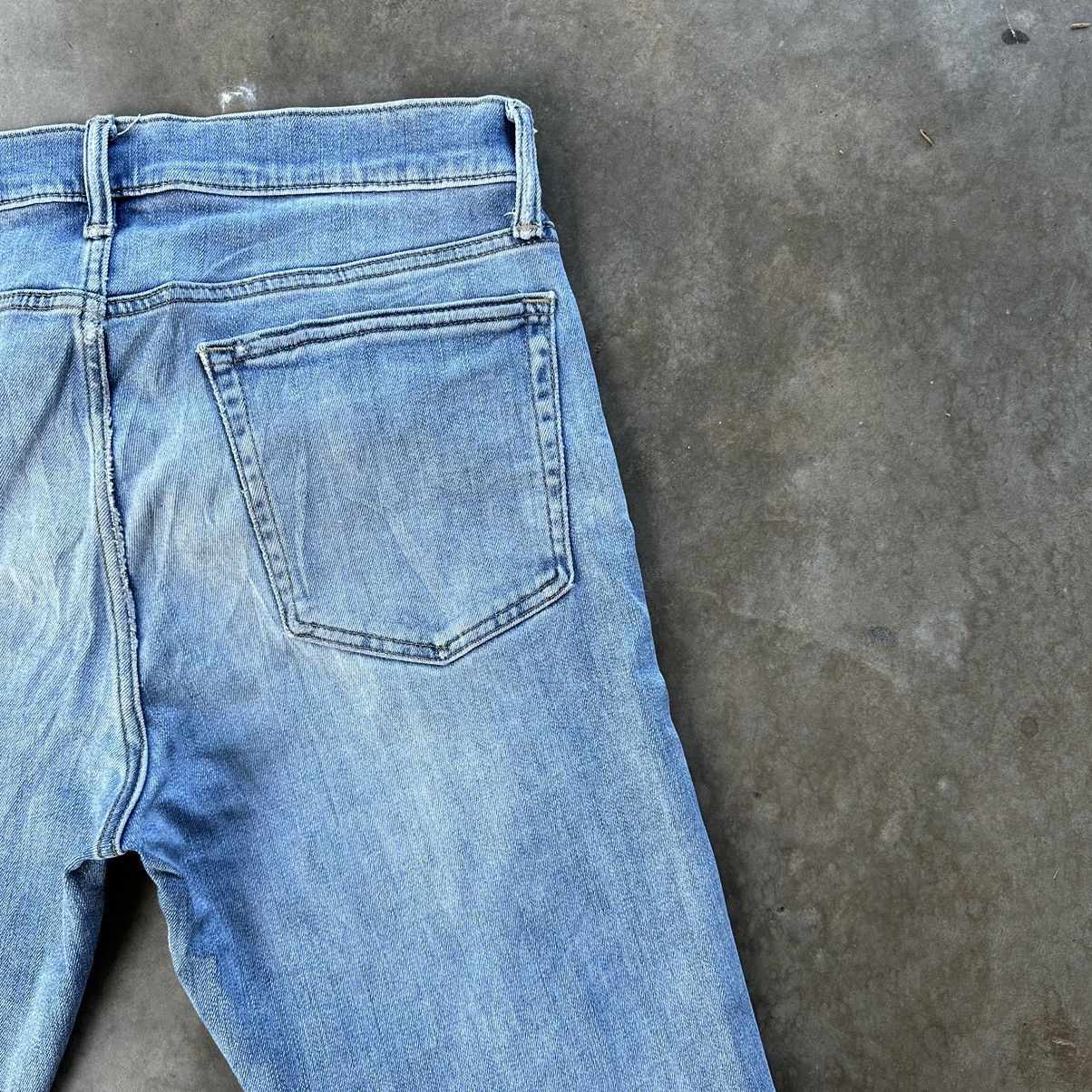 Japanese Brand Vintage Japanese Faded Distressed Denim Jean Pant W32 Size US 32 / EU 48 - 13 Thumbnail