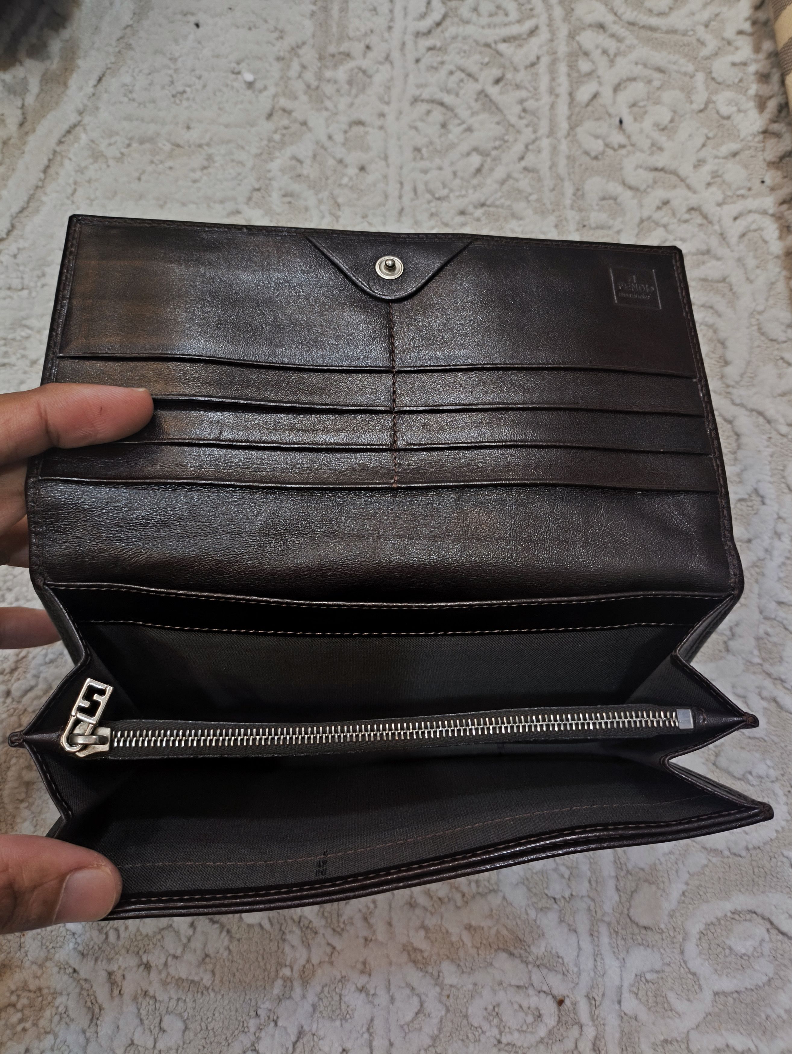 Fendi Fendi Zucca FF Pattern Long Wallet Size ONE SIZE - 10 Thumbnail