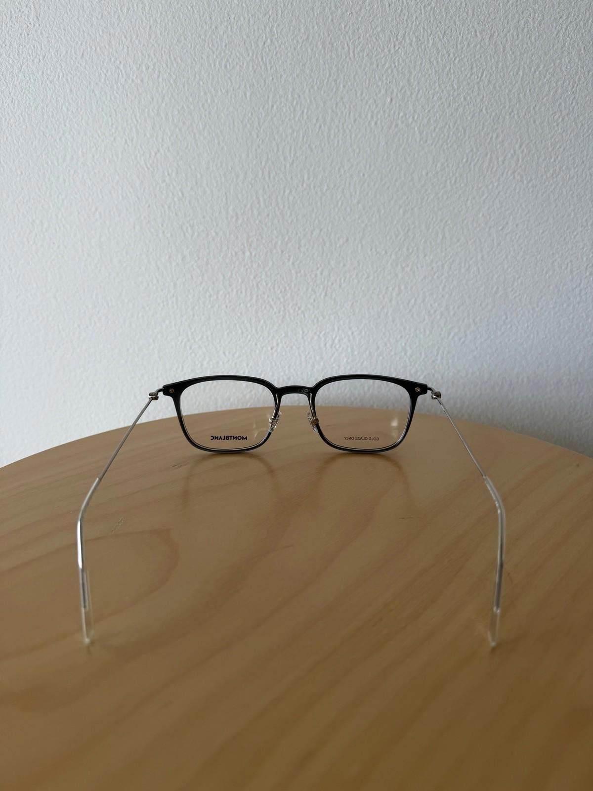 Montblanc New montblanc optical glasses frames eyeglasses MB0100O 001 Size ONE SIZE - 6 Thumbnail
