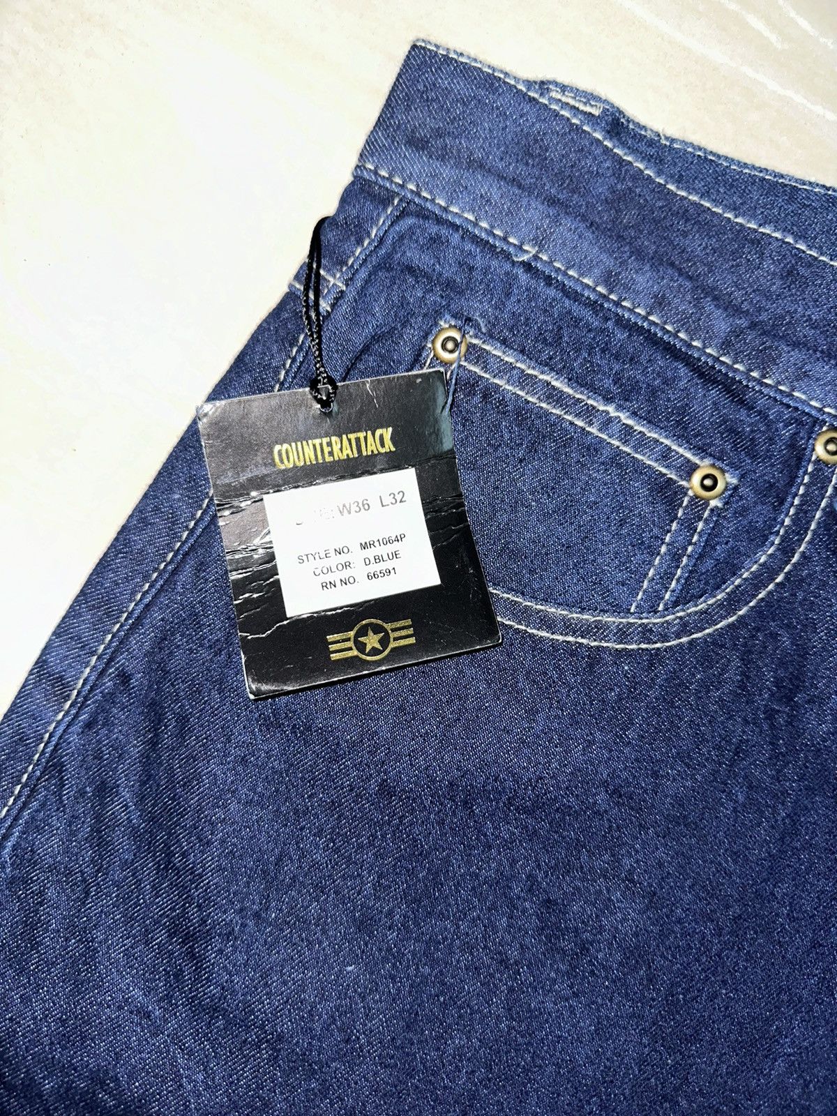 JNCO × Japanese Brand × Vintage Counterattack baggy jean Size US 38 / EU 54 - 5 Thumbnail