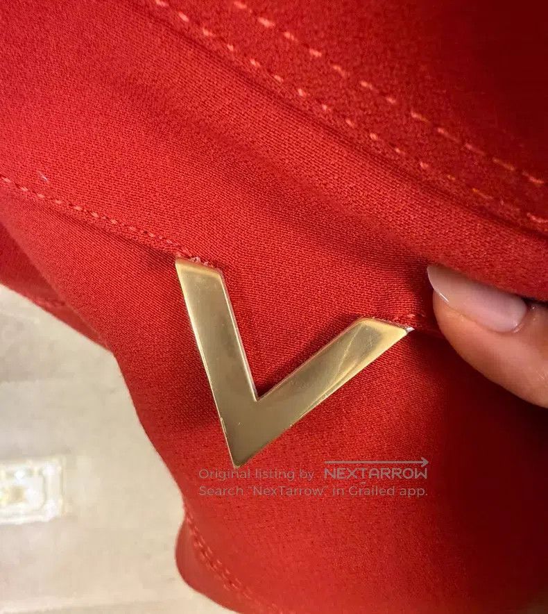 Valentino Valentino Classic metal V-letter pocket dress Size M / US 6-8 / IT 42-44 - 4 Thumbnail