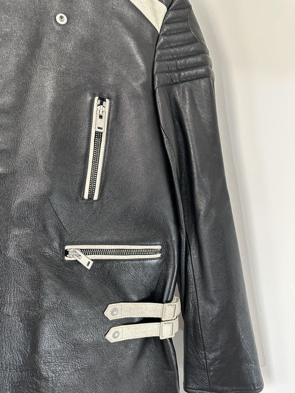 Maison Margiela Maison Margiela MM10 Runway Leather Biker Jacket Size US L / EU 52-54 / 3 - 10 Thumbnail