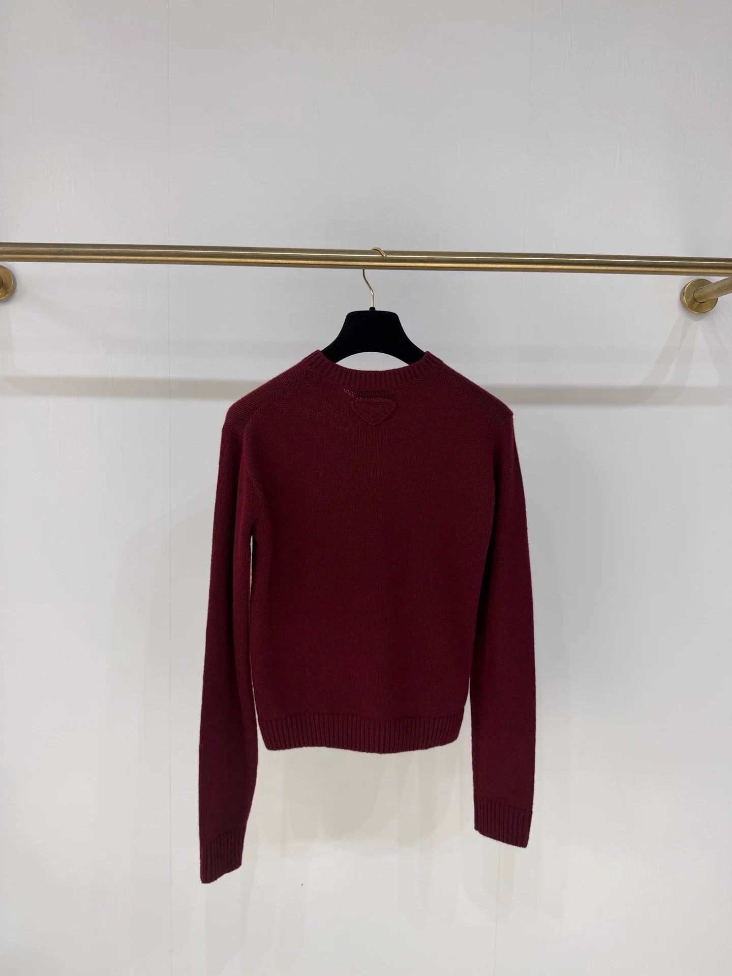 Prada Prada 26SS Burgundy 100% Cashmere Cardigan 36 New Size XS / US 0-2 / IT 36-38 - 7 Thumbnail