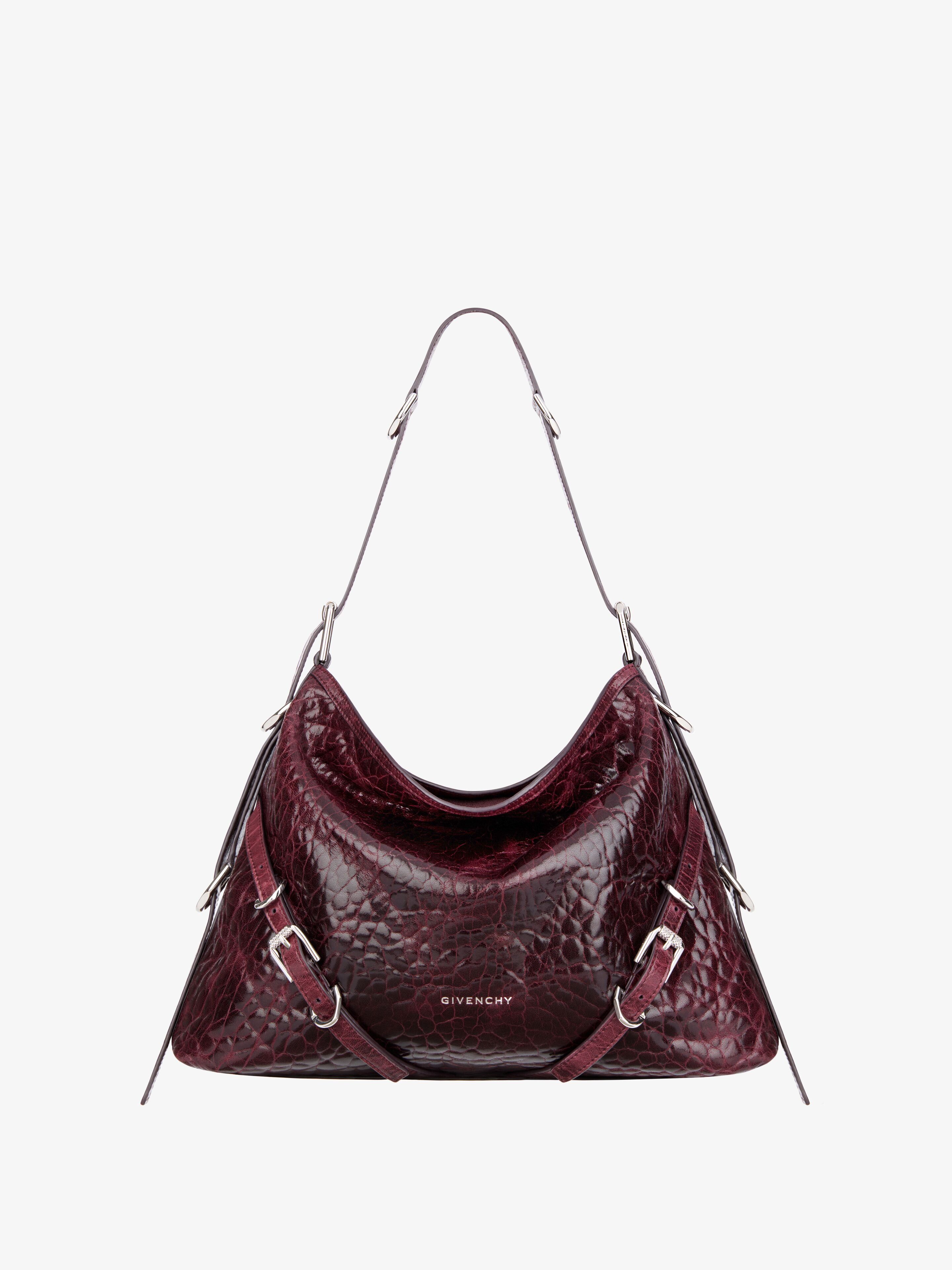 Givenchy o1w1db10426 Size: OS / Voyou Medium Bag in Oxblood Red Size ONE SIZE - 1 Thumbnail