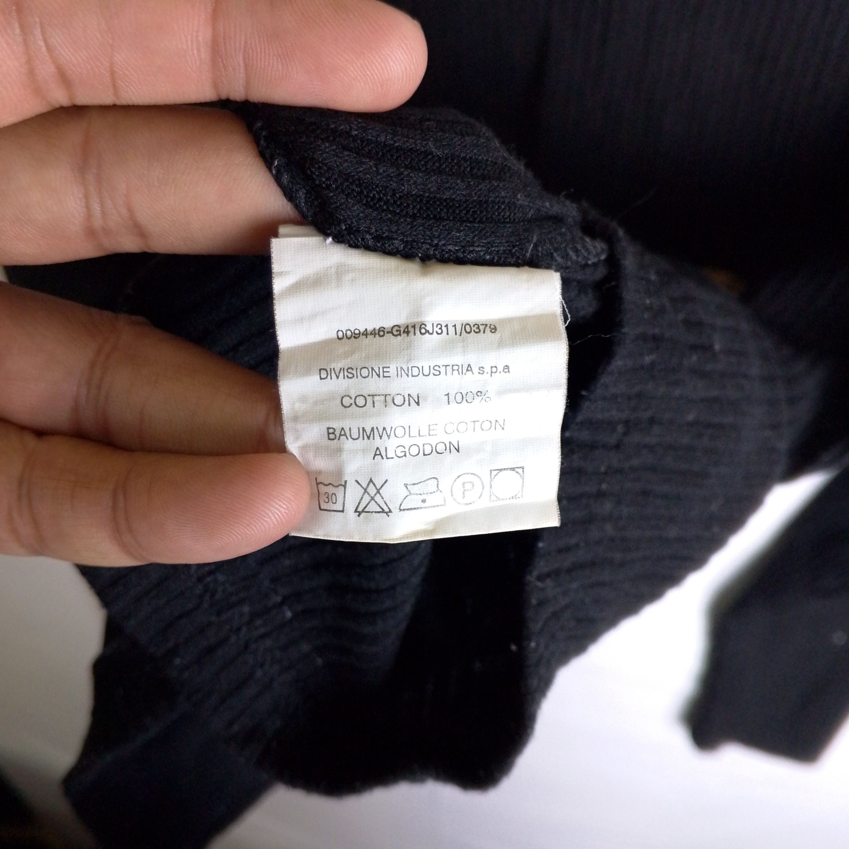 Burberry Burberry Nova Check Turtleneck Waffle Tee Size S / US 4 / IT 40 - 7 Thumbnail