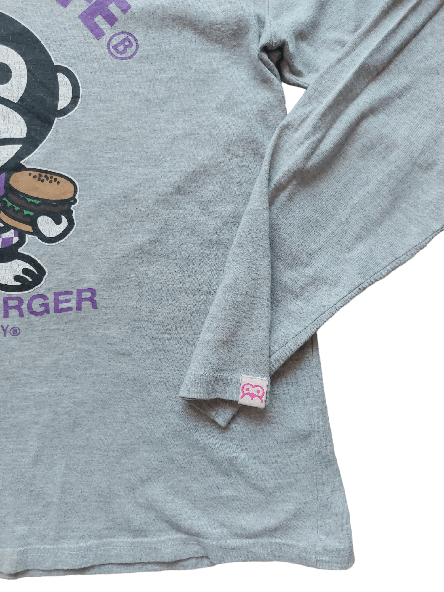 Vintage Uittg Baby Big Logo Inspired by A Bathing Ape Size US L / EU 52-54 / 3 - 8 Thumbnail