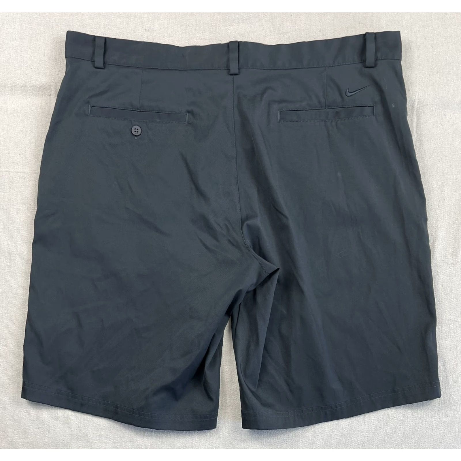 Nike Nike Mens Golf Shorts Dri Fit Tour Performance Black Flat Front Stretch Sz 38 Size US 38 / EU 54 - 2 Thumbnail